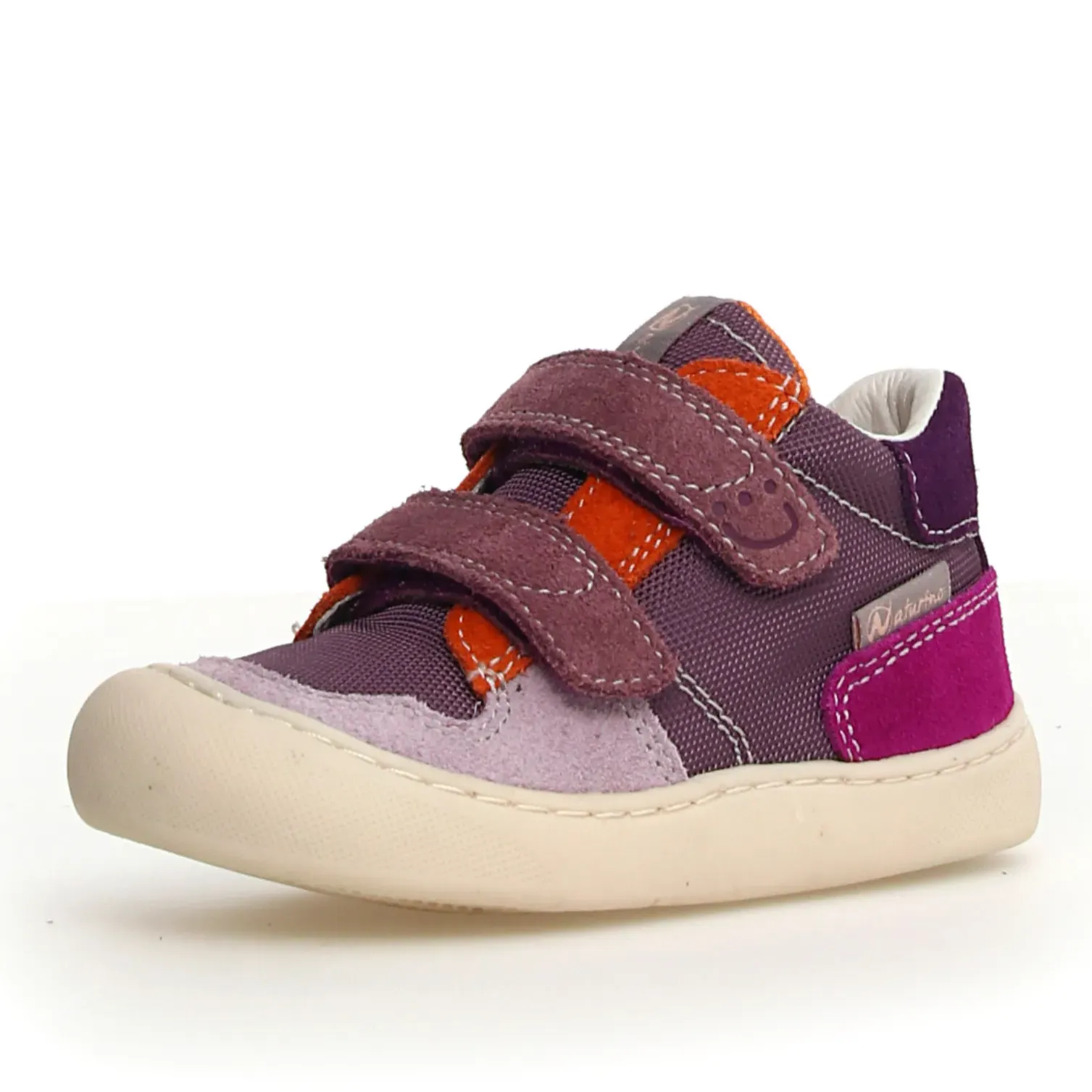 Naturino Finay Vl Girl's Casual Shoes - Magnolia/Lilac/Tulip true style