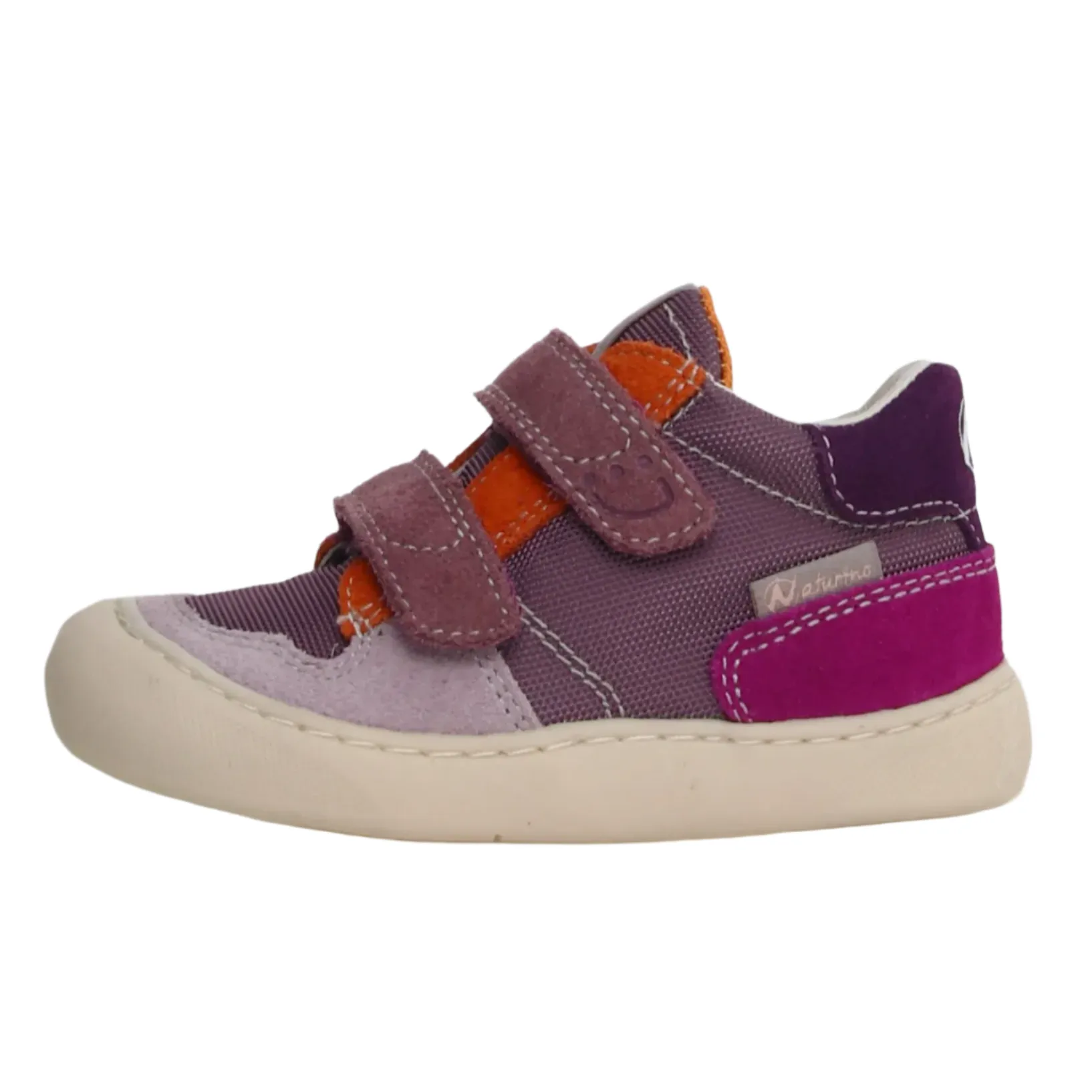 Naturino Finay Vl Girl's Casual Shoes - Magnolia/Lilac/Tulip light pace