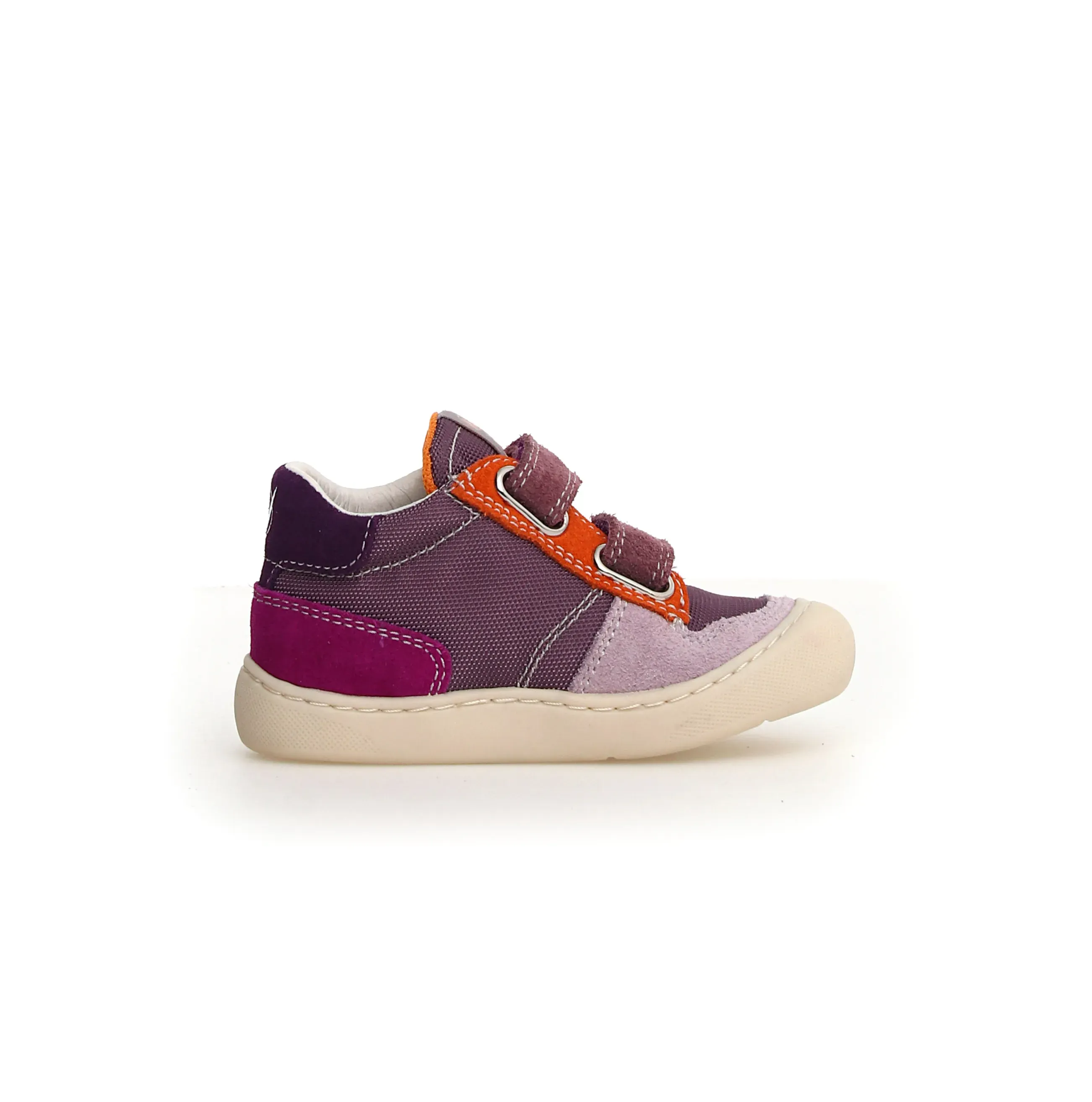Naturino Finay Vl Girl's Casual Shoes - Magnolia/Lilac/Tulip relax fit