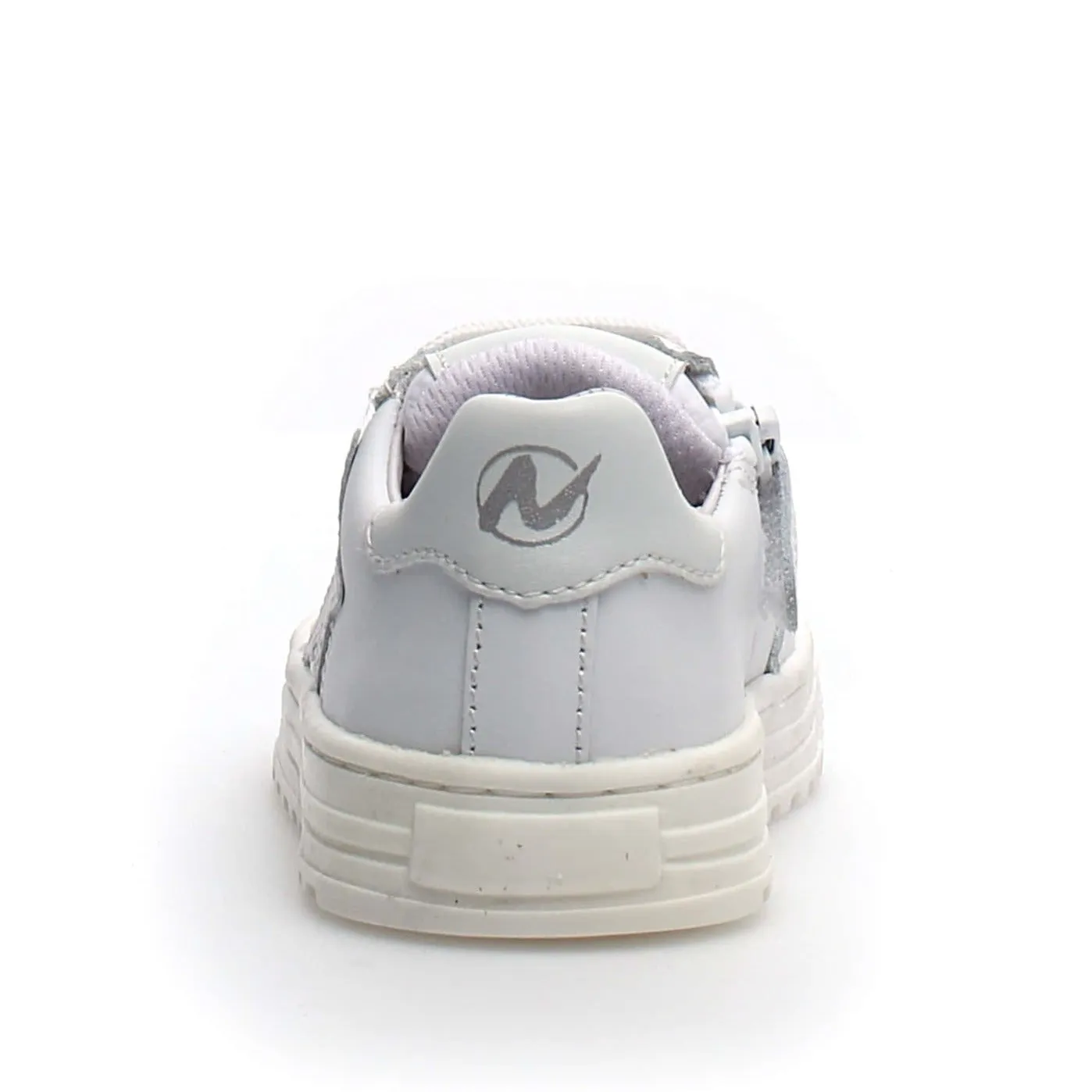 Naturino Girl's & Boy's Hess Zip Sneakers - White style mode