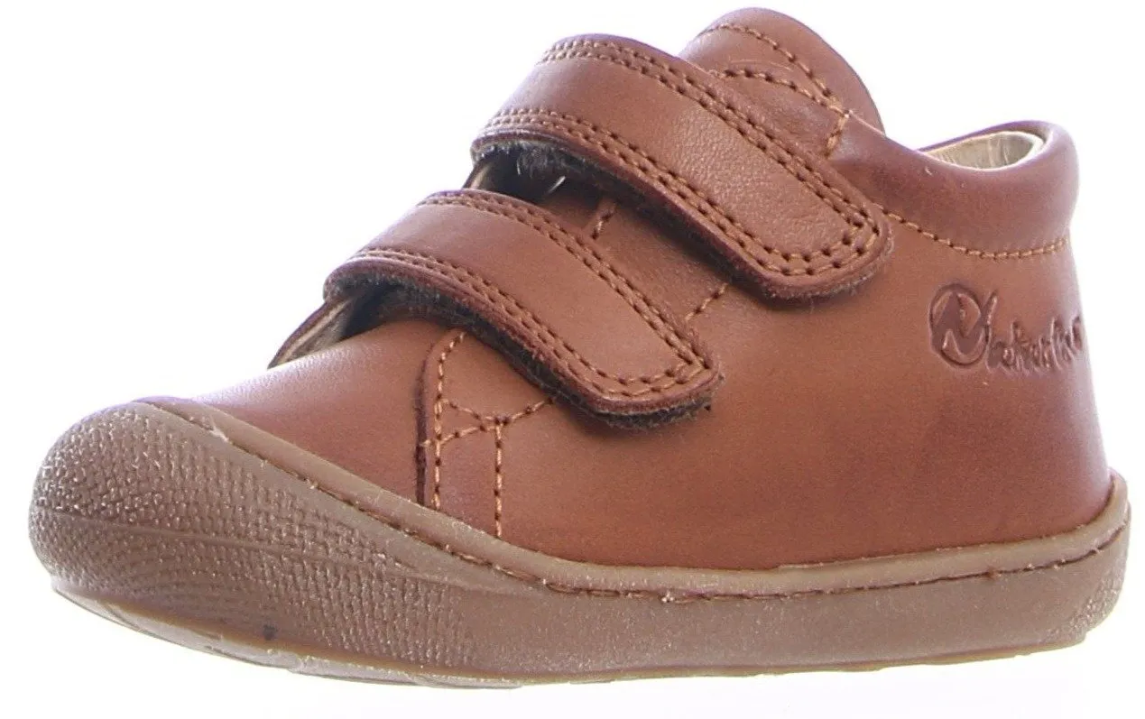 Naturino Girl's & Boy's WIDE Width Cocoon Sneakers - Cognac city vibe