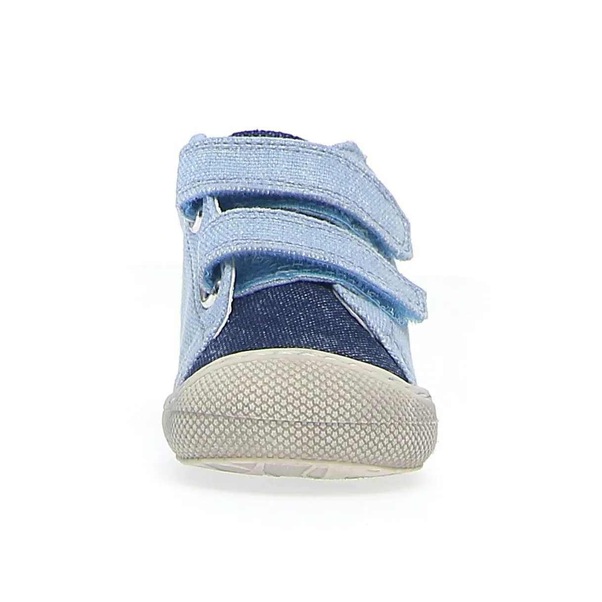 Naturino Girl's and Boy's Cocoon Vl Canvas Sneakers - Light Jeans/Jeans edge daily