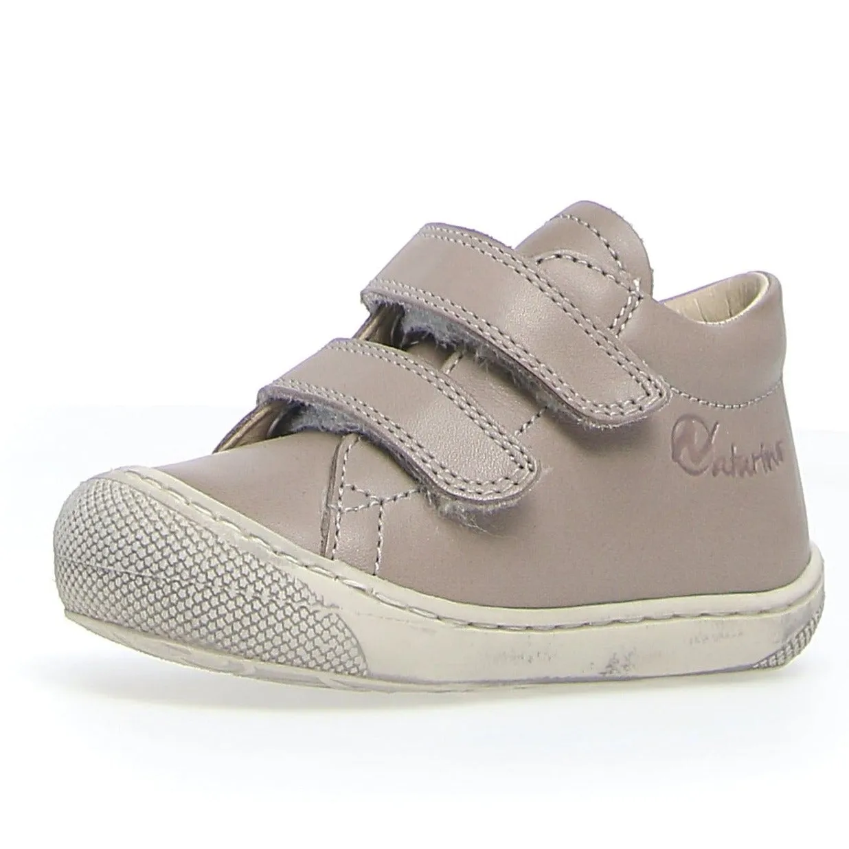 Naturino Girl's and Boy's Cocoon Vl Nappa Sneakers - Grey go outside