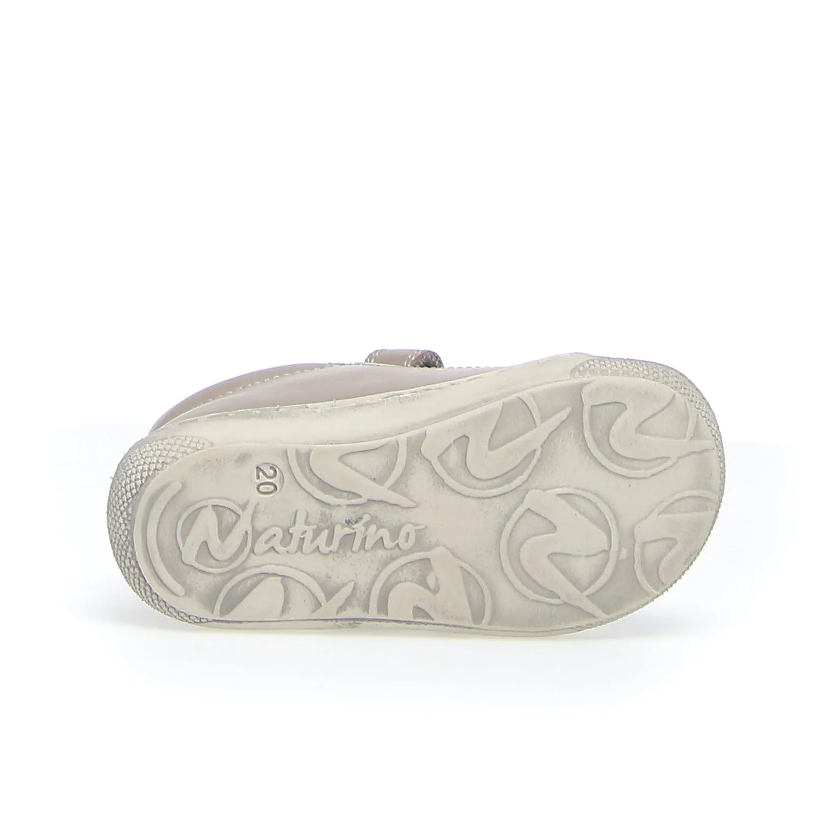 Naturino Girl's and Boy's Cocoon Vl Nappa Sneakers - Grey soft cloud