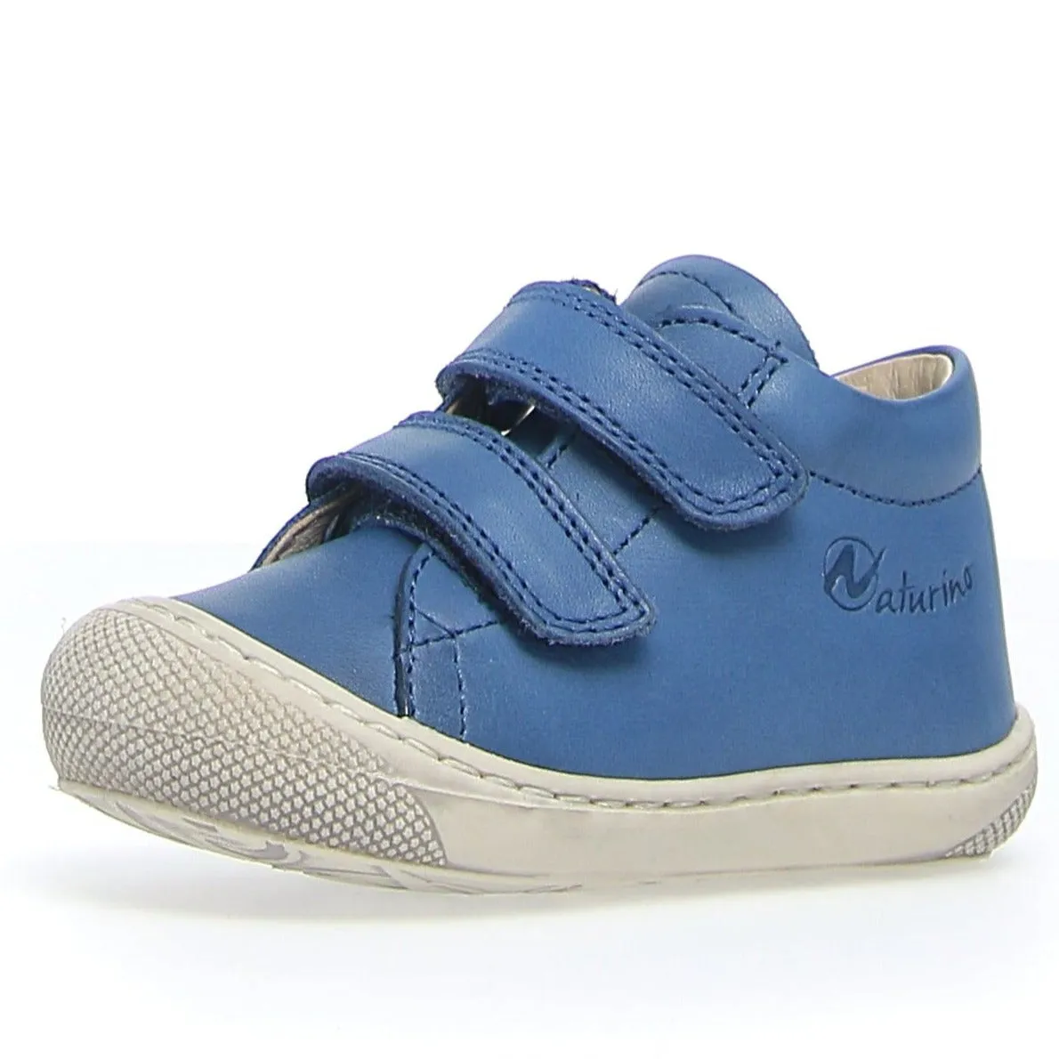 Naturino Girl's and Boy's Cocoon Vl Nappa Spazz. Sneakers - Azure real wear