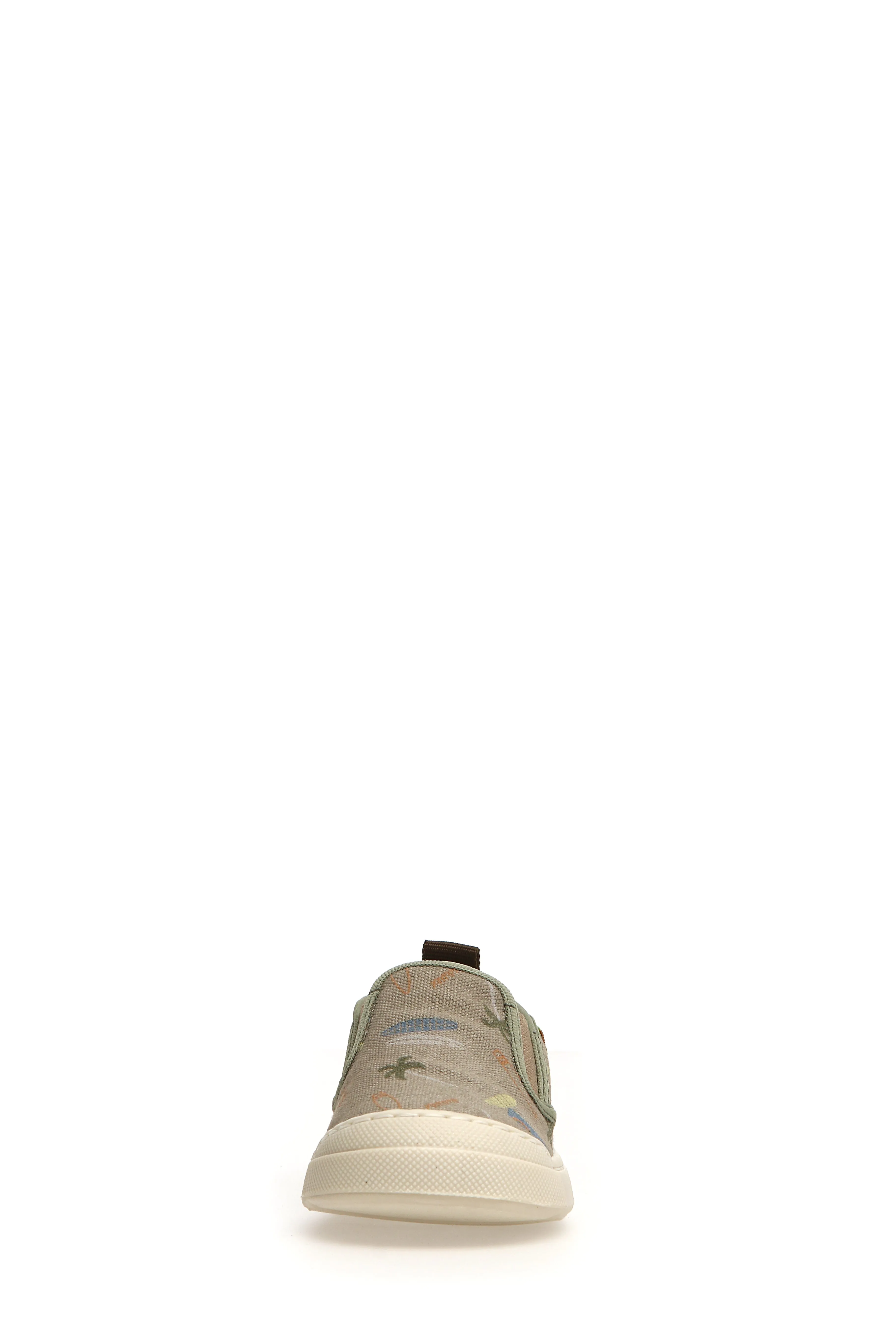 Naturino Girl's and Boy's Henntor Canvas Sneakers, Stone fit mom