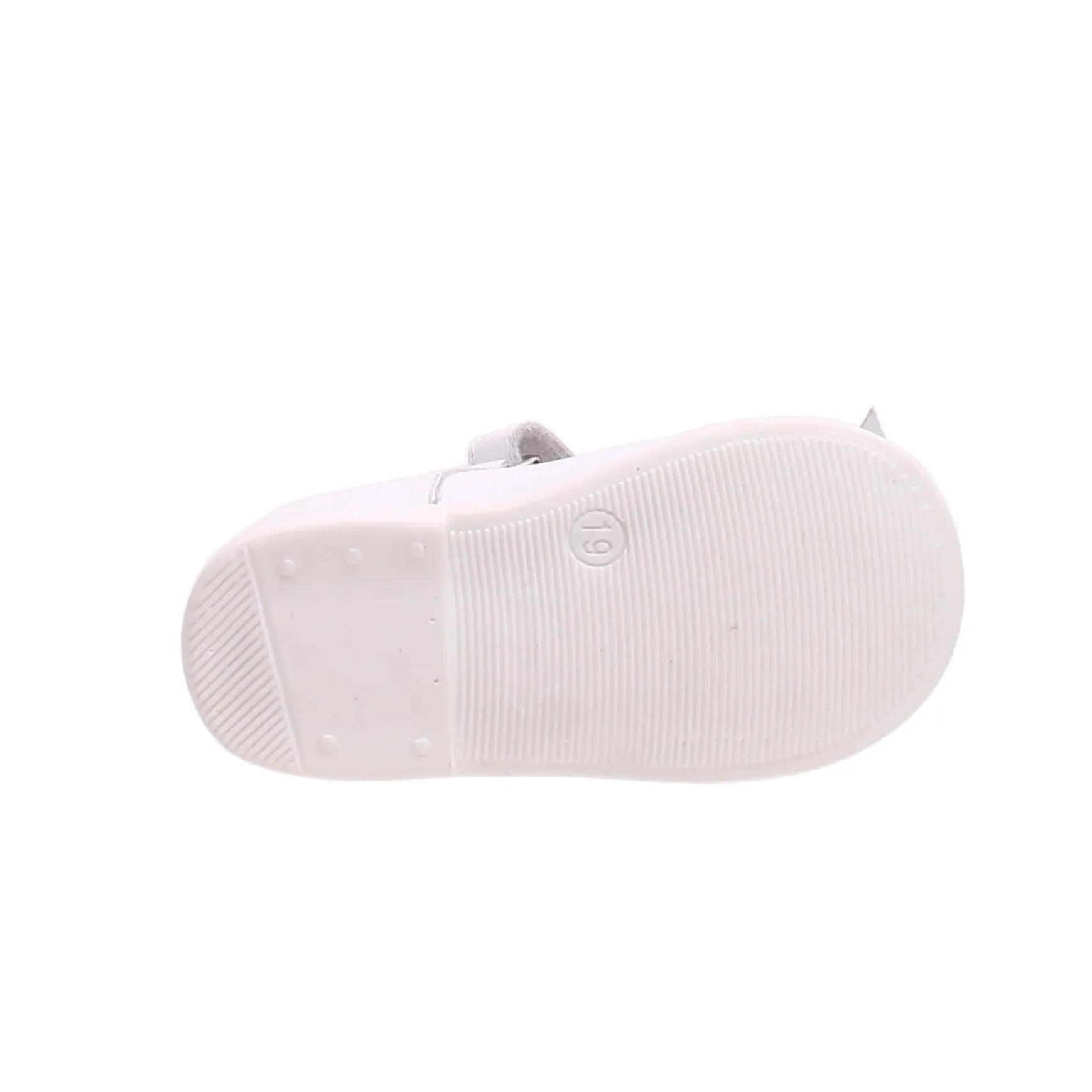 Naturino Girl's Ballet Flat Shoes - White classic edge