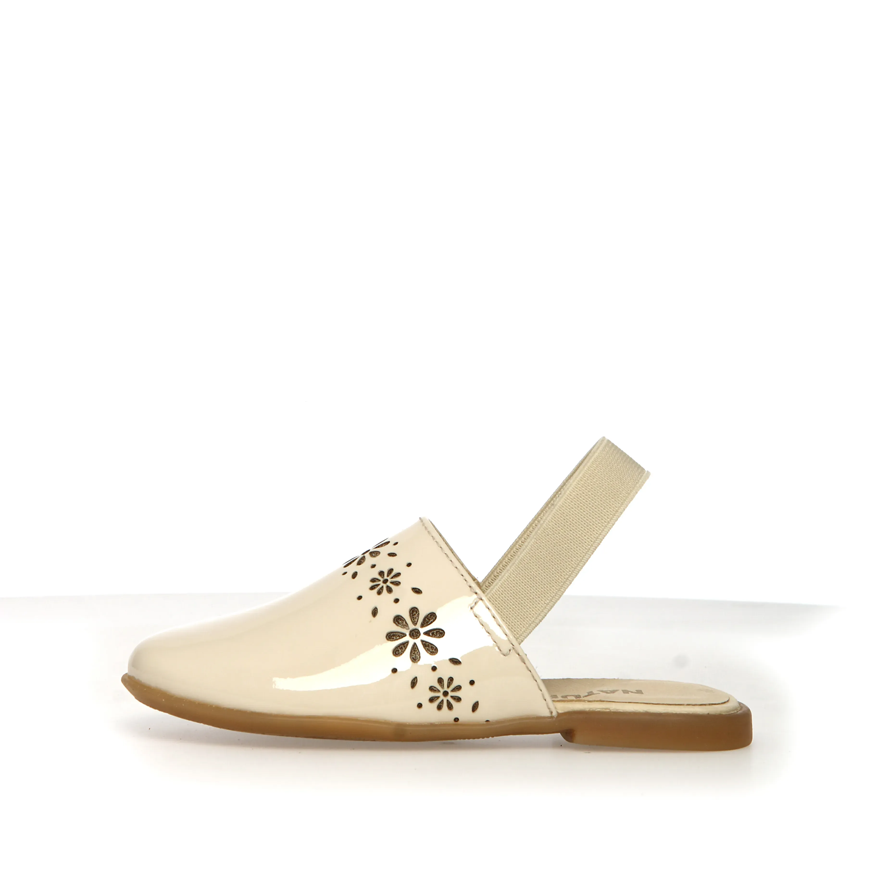 Naturino Girl's Callais Sandals - Beige / Platinum modern touch