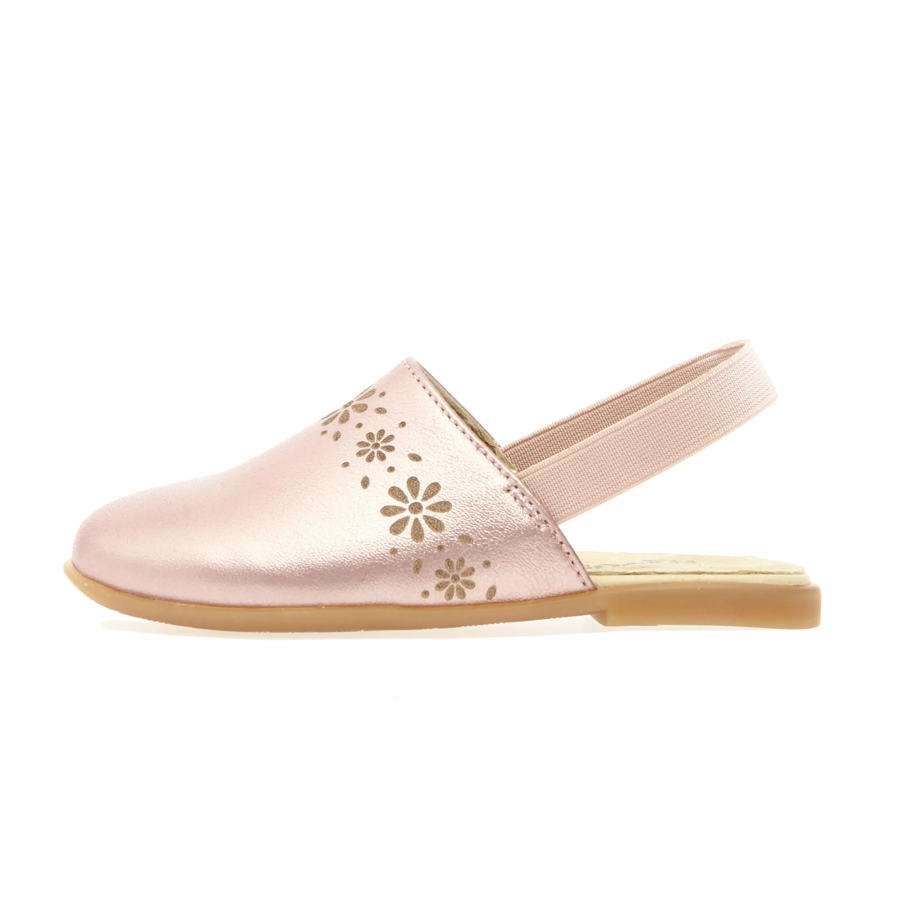 Naturino Girl's Callais Sandals - Metallic Cipria high function