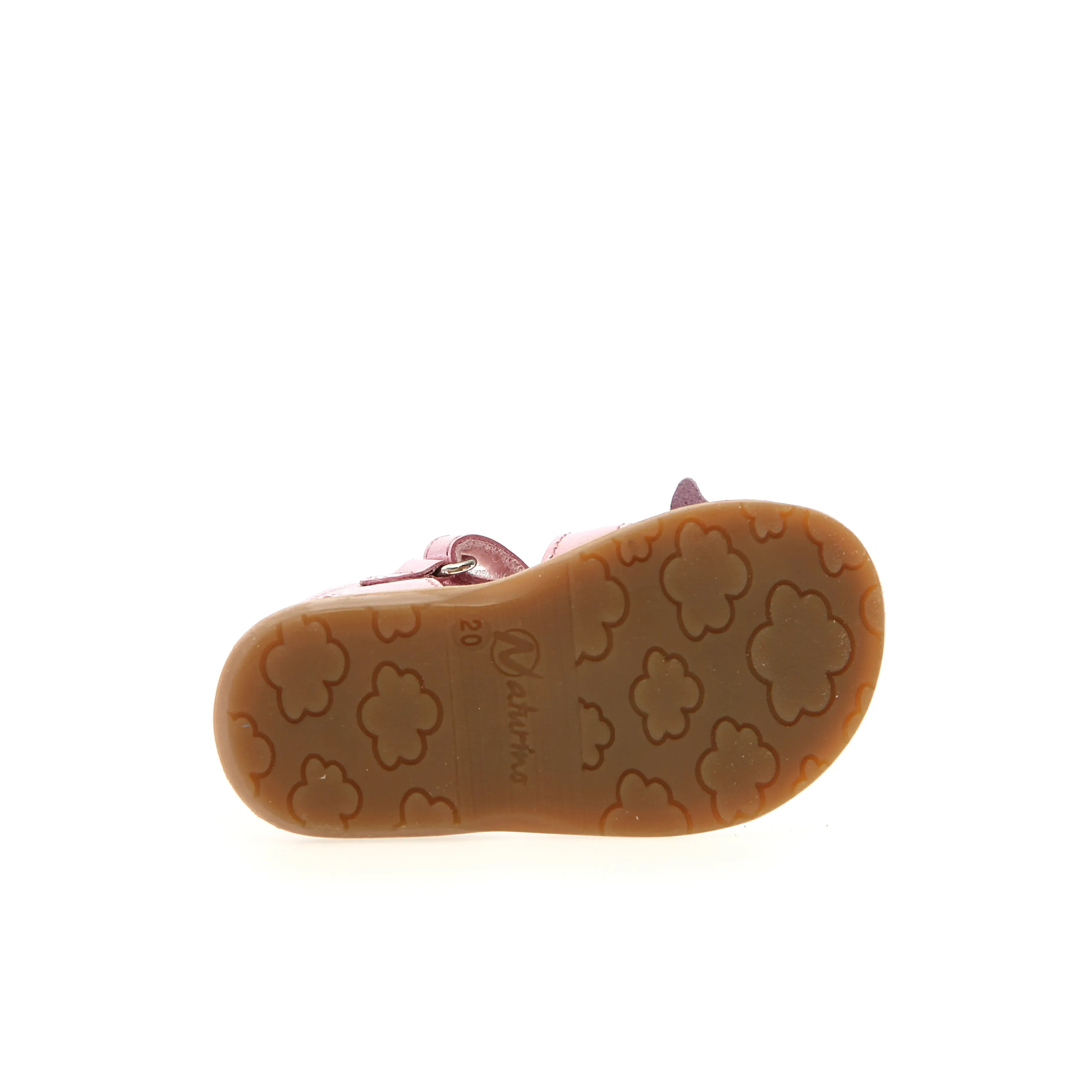 Naturino Girl's Chrisse Sandals - Metallic Pink Easy Breath