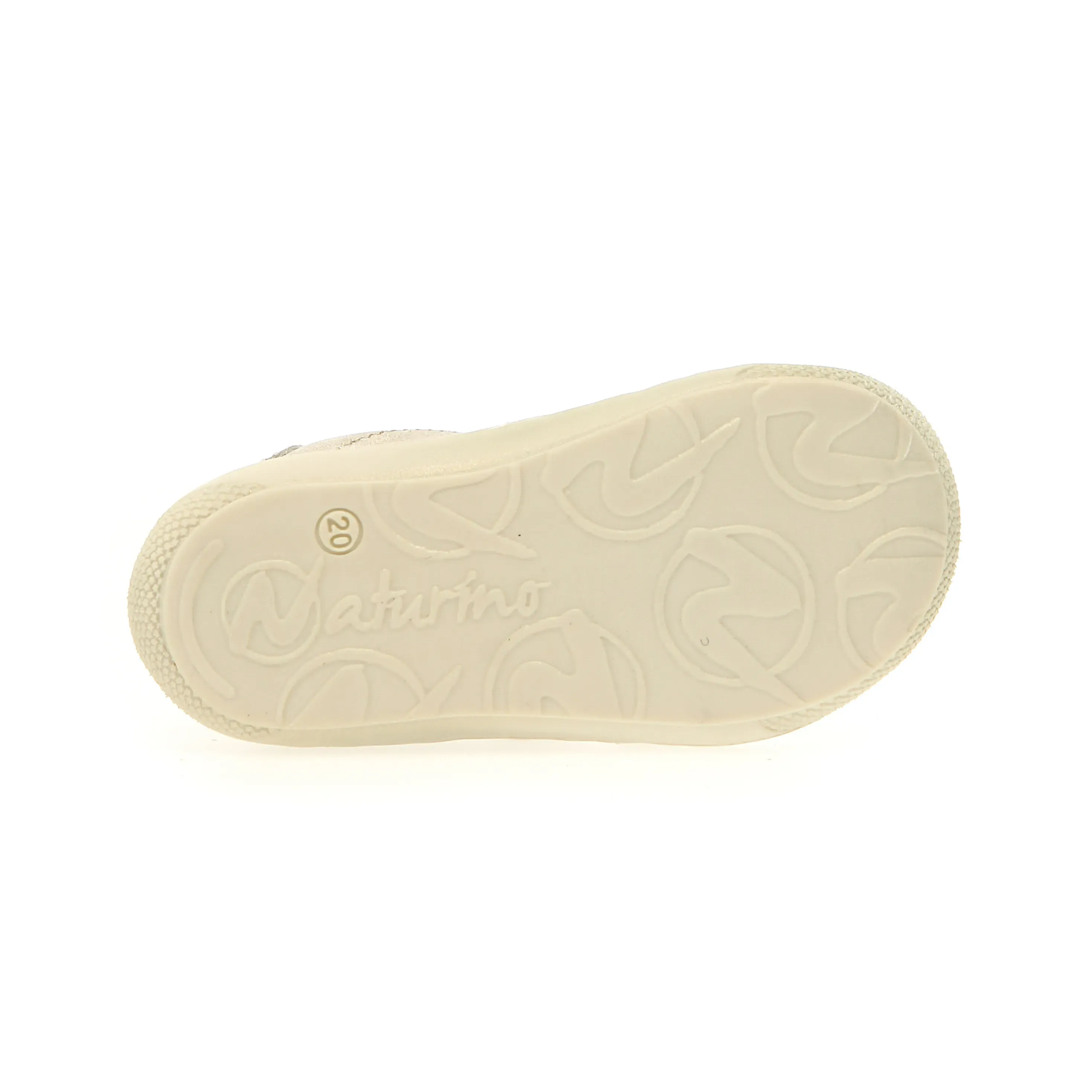 Naturino Girl's Cocoon Low 3 Vl Casual Shoes - Platinum / White shift mode