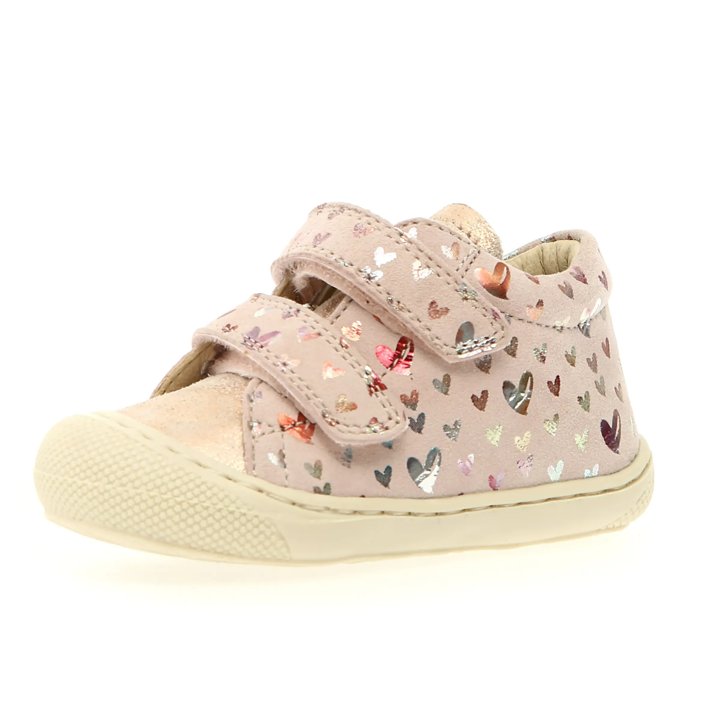 Naturino Girl's Cocoon Vl Casual Shoes - Cipria clean vibe