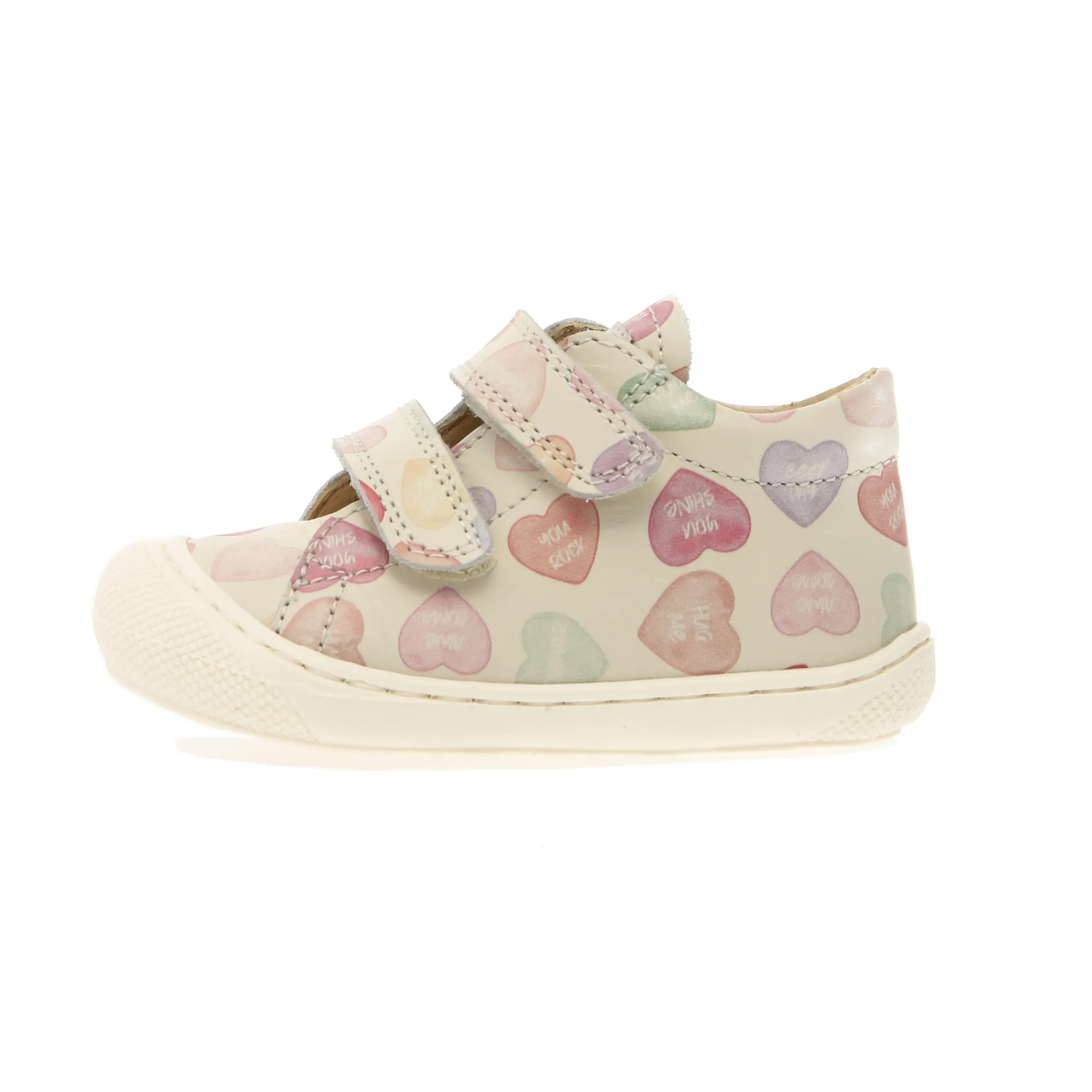 Naturino Girl's Cocoon Vl Casual Shoes - Milk true ease