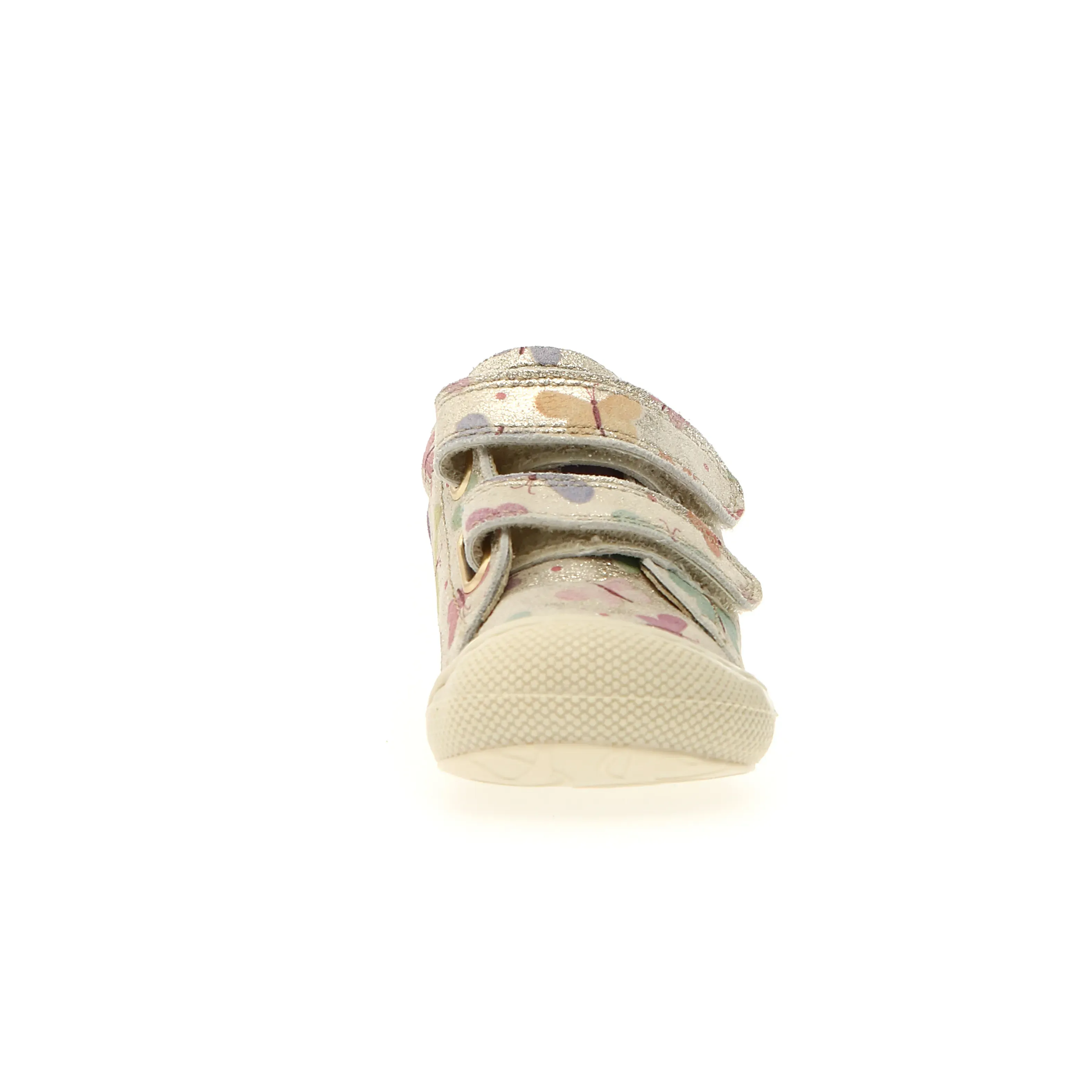 Naturino Girl's Cocoon Vl Casual Shoes - Platinum Butterfly social mode