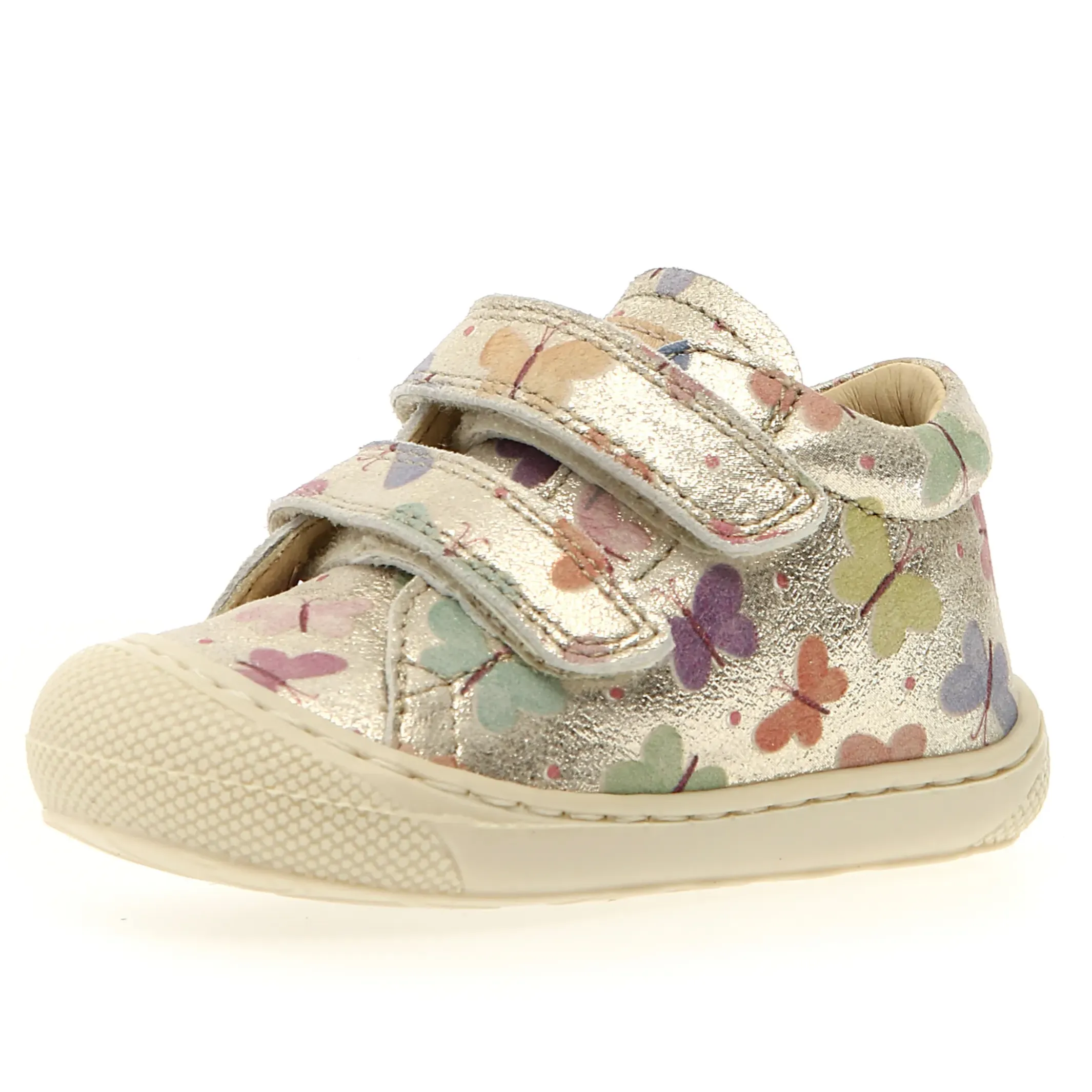 Naturino Girl's Cocoon Vl Casual Shoes - Platinum Butterfly casual air