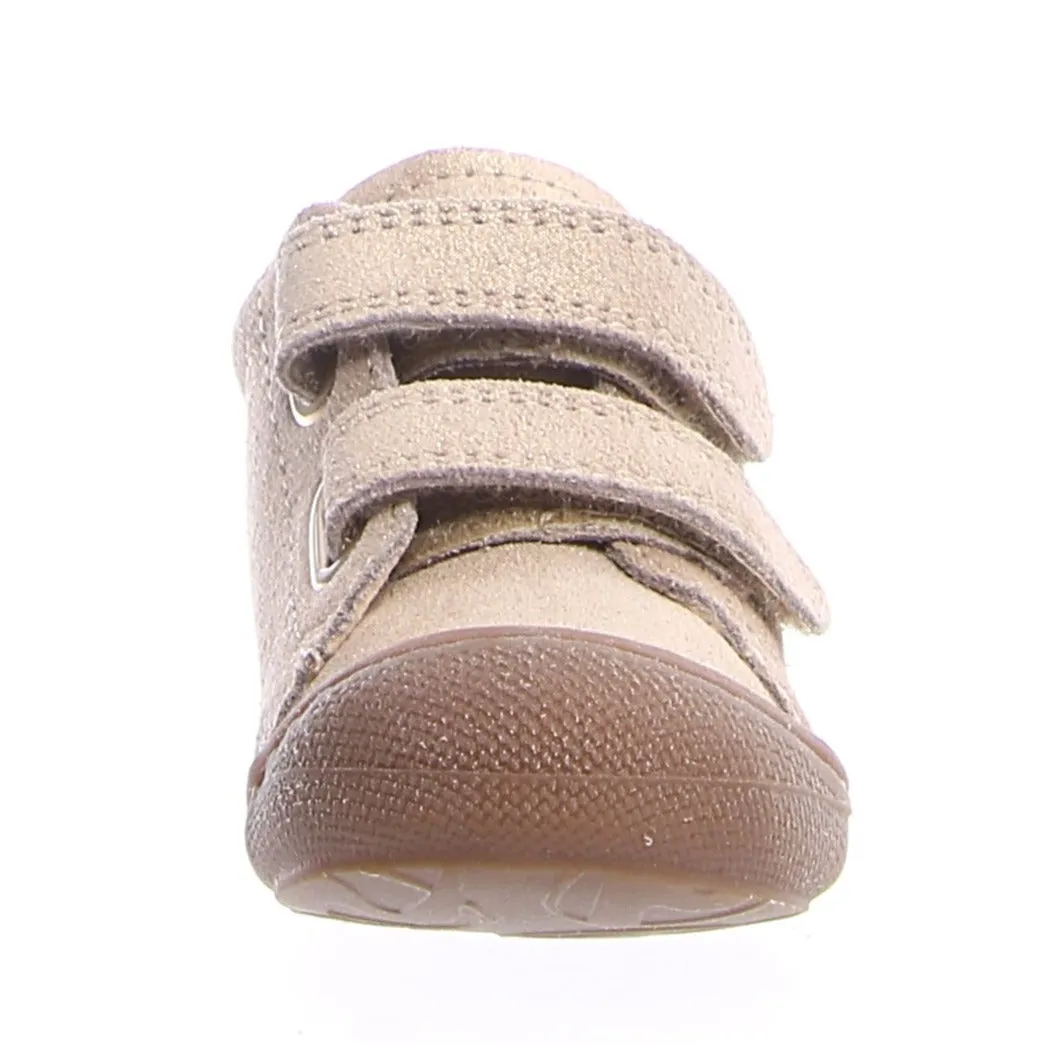 Naturino Girl's Cocoon Vl Vel.Glitter Sneakers - Platinum neat walk