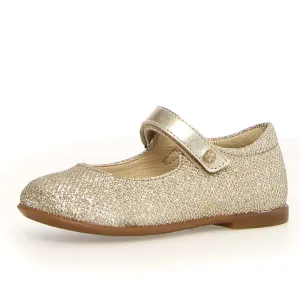 Naturino Girl's Darling Mary Jane Flats - Platinum stress free