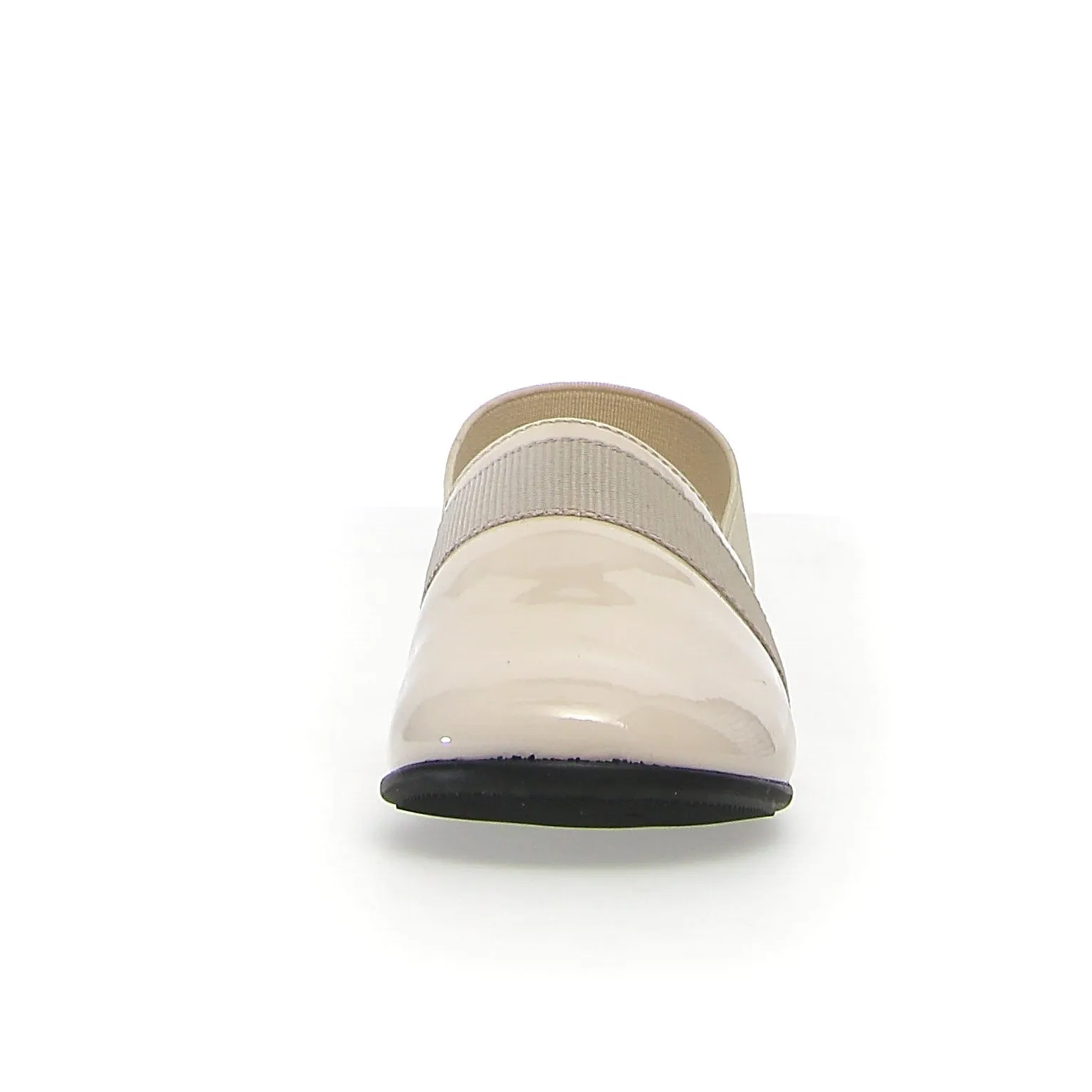Naturino Girl's Evry Slides - Beige comfort tone