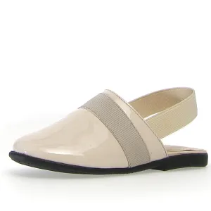 Naturino Girl's Evry Slides - Beige busy day