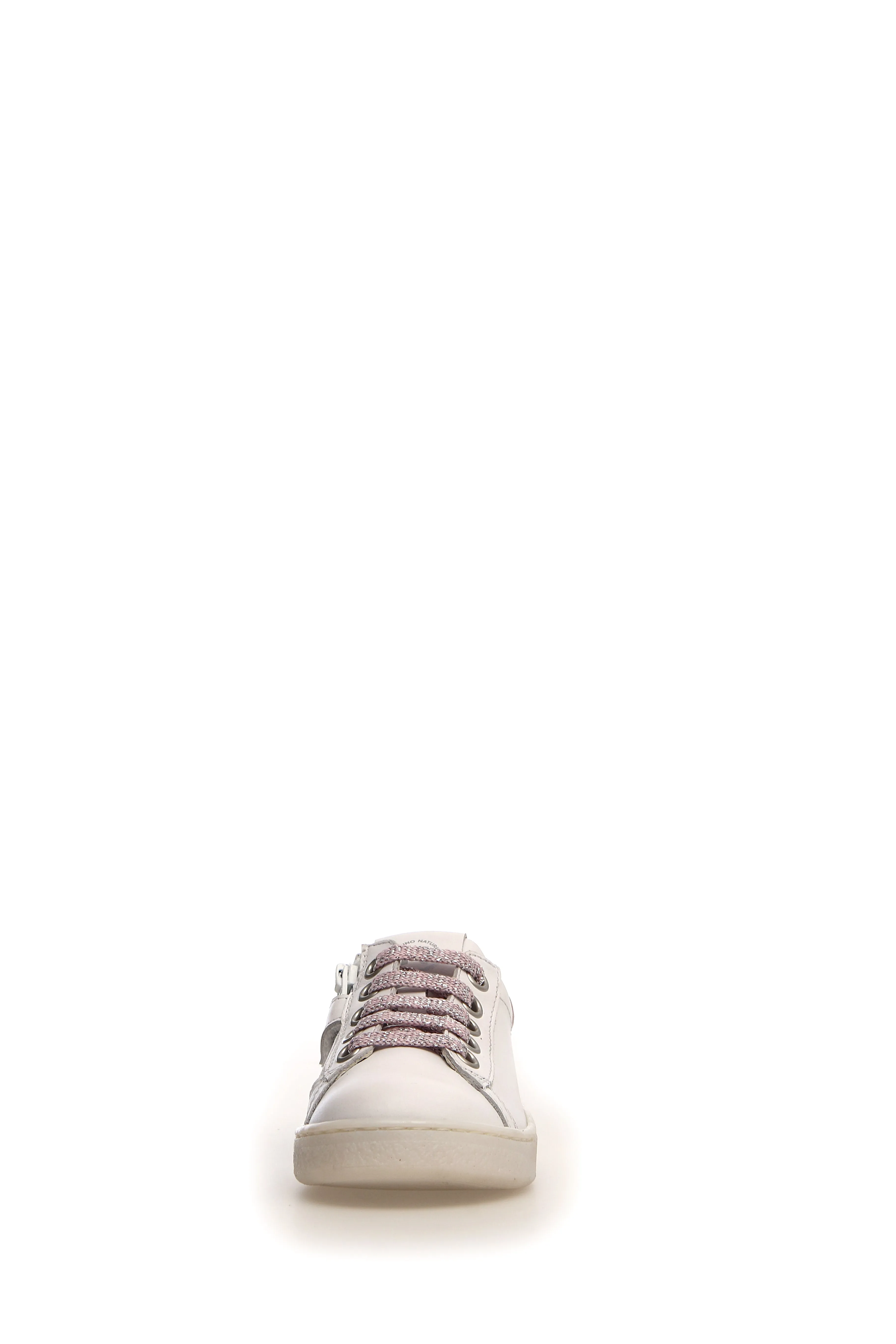 Naturino Girl's Flich Sneaker Shoes, White/Pink daily trend