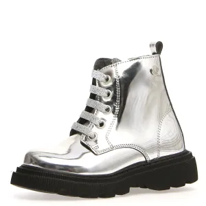 Naturino Girl's Foster Boots - Silver tough pace
