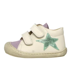 Naturino Girl's Kolde Vl Casual Shoes - Lilac / Milk / Aquamarine smooth wear