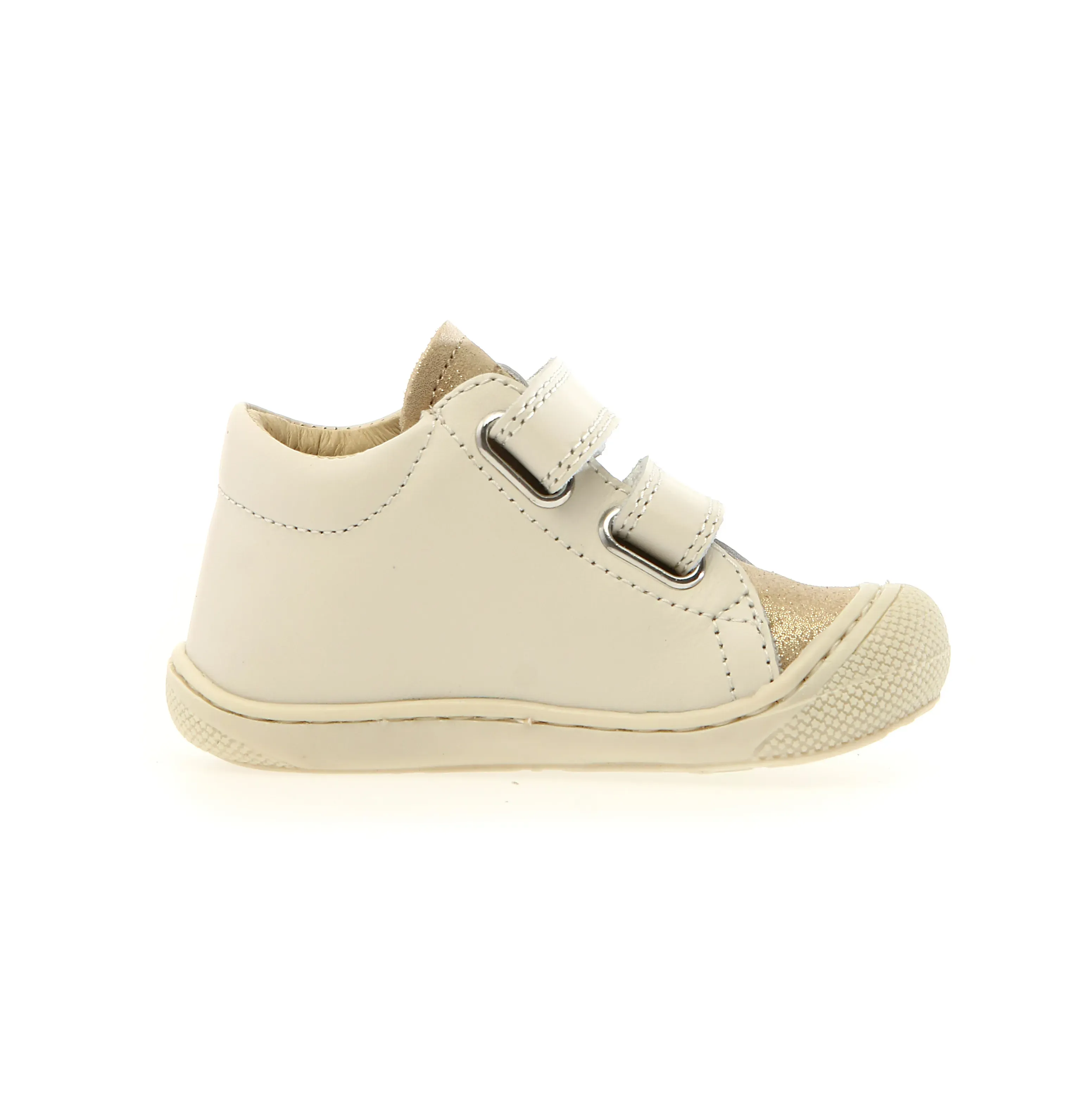 Naturino Girl's Kolde Vl Casual Shoes - Milk / Platinum / Lilac cozy move