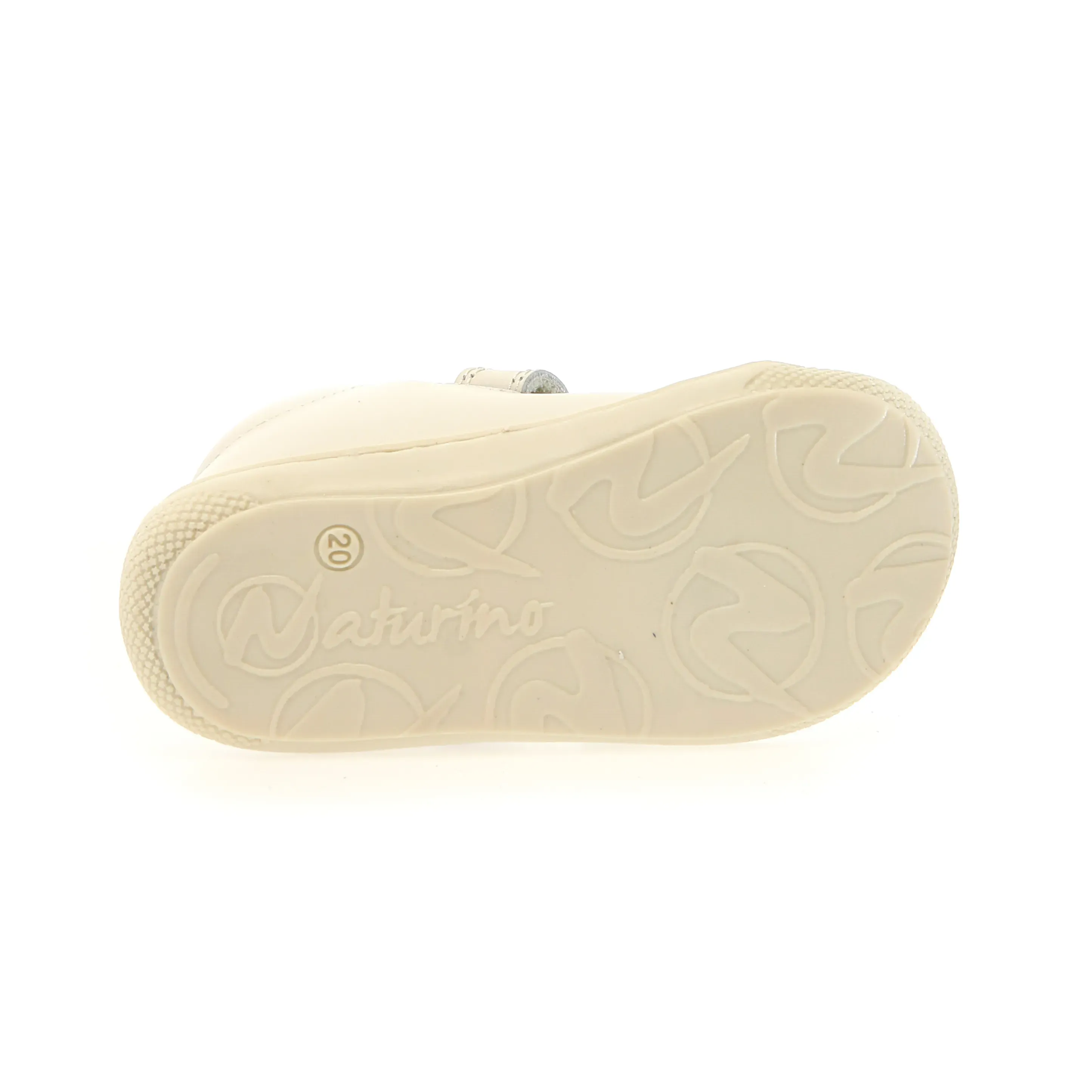 Naturino Girl's Kolde Vl Casual Shoes - Milk / Platinum / Lilac smooth flex