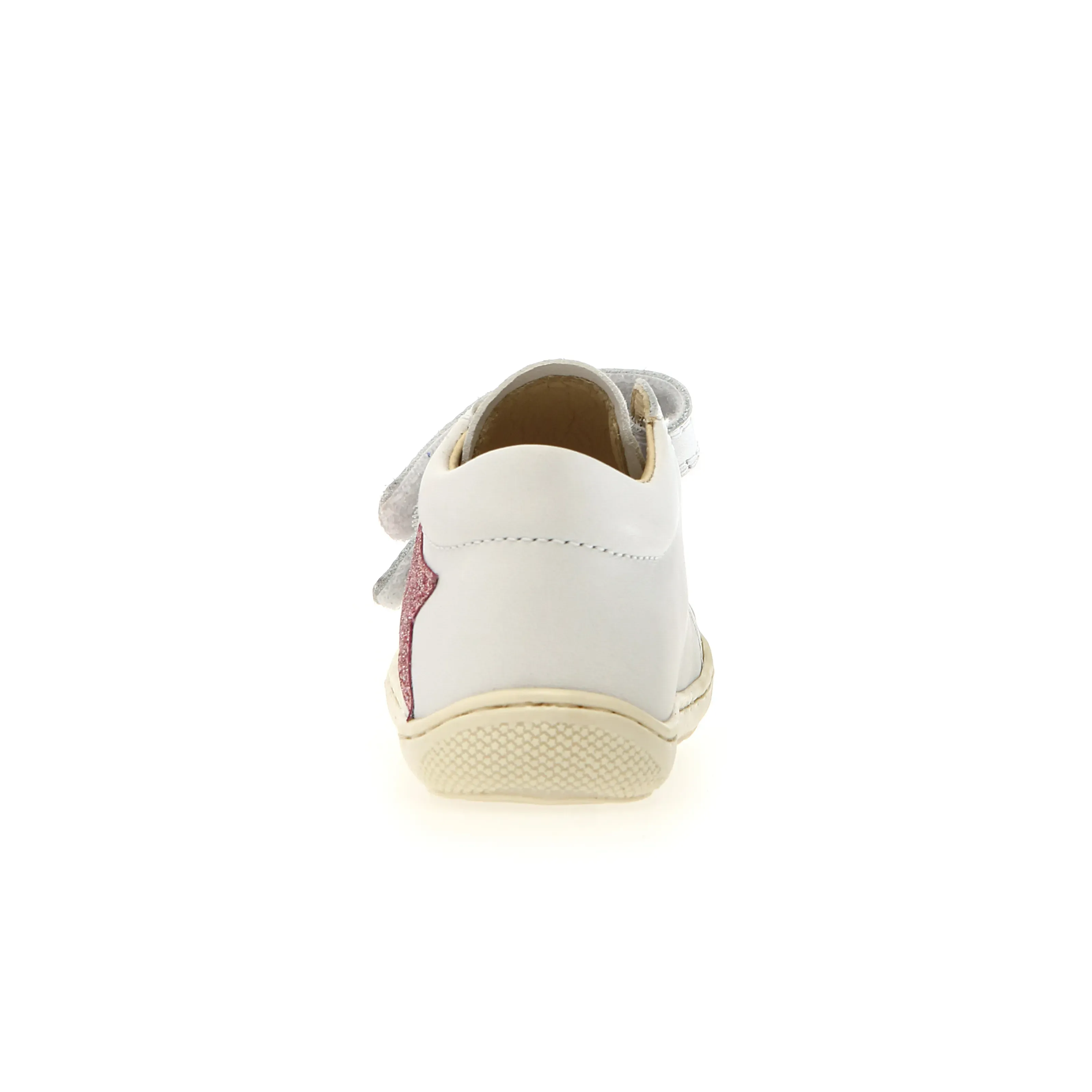 Naturino Girl's Kolde Vl Casual Shoes - White / Silver / Pink daily move