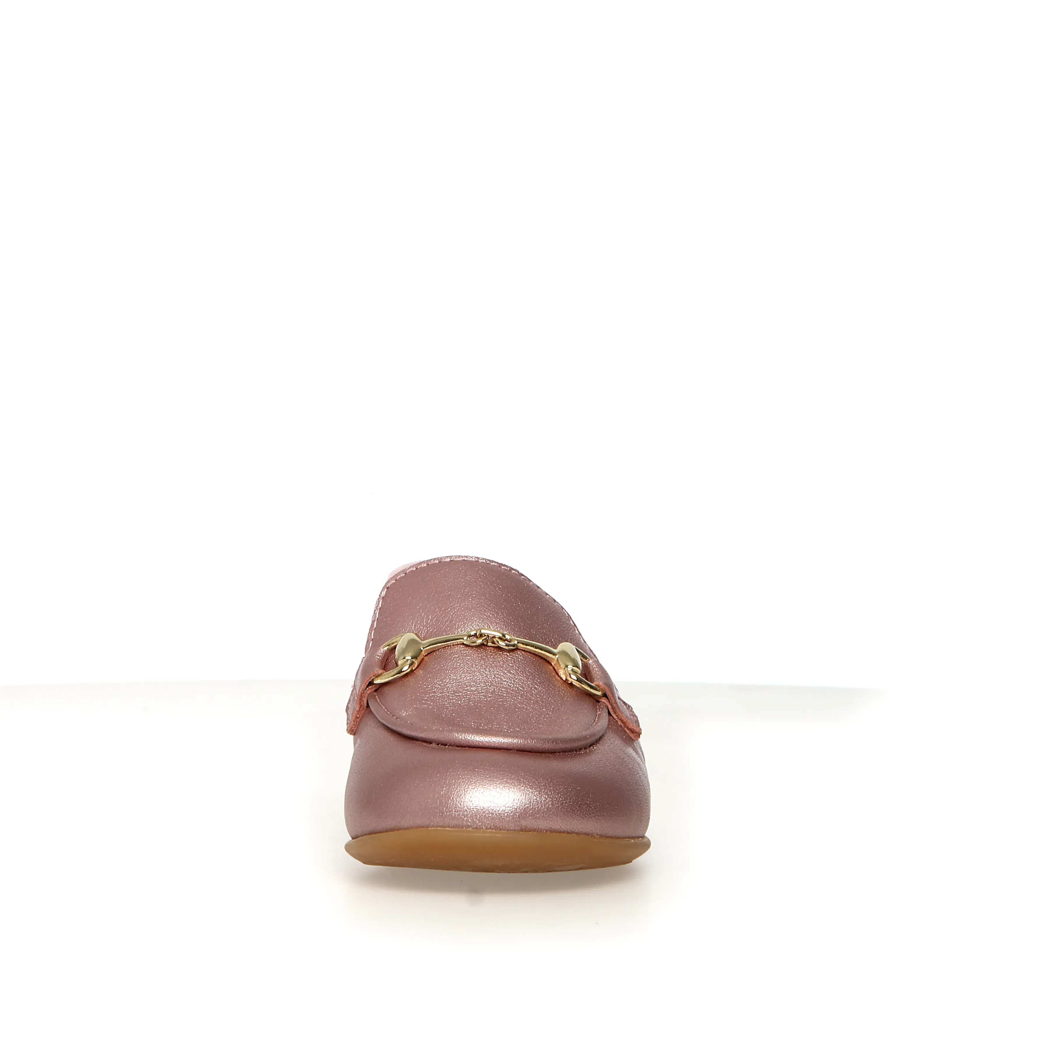 Naturino Girl's Mestre 2 Sandals - Metallic Cipria city style