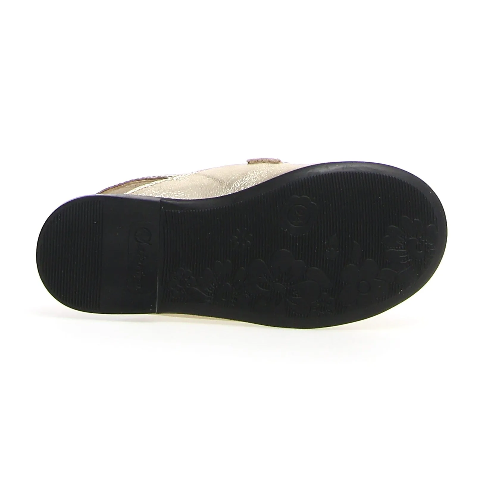 Naturino Girl's Mestre Sling Backs - Metallic Platinum sleek design