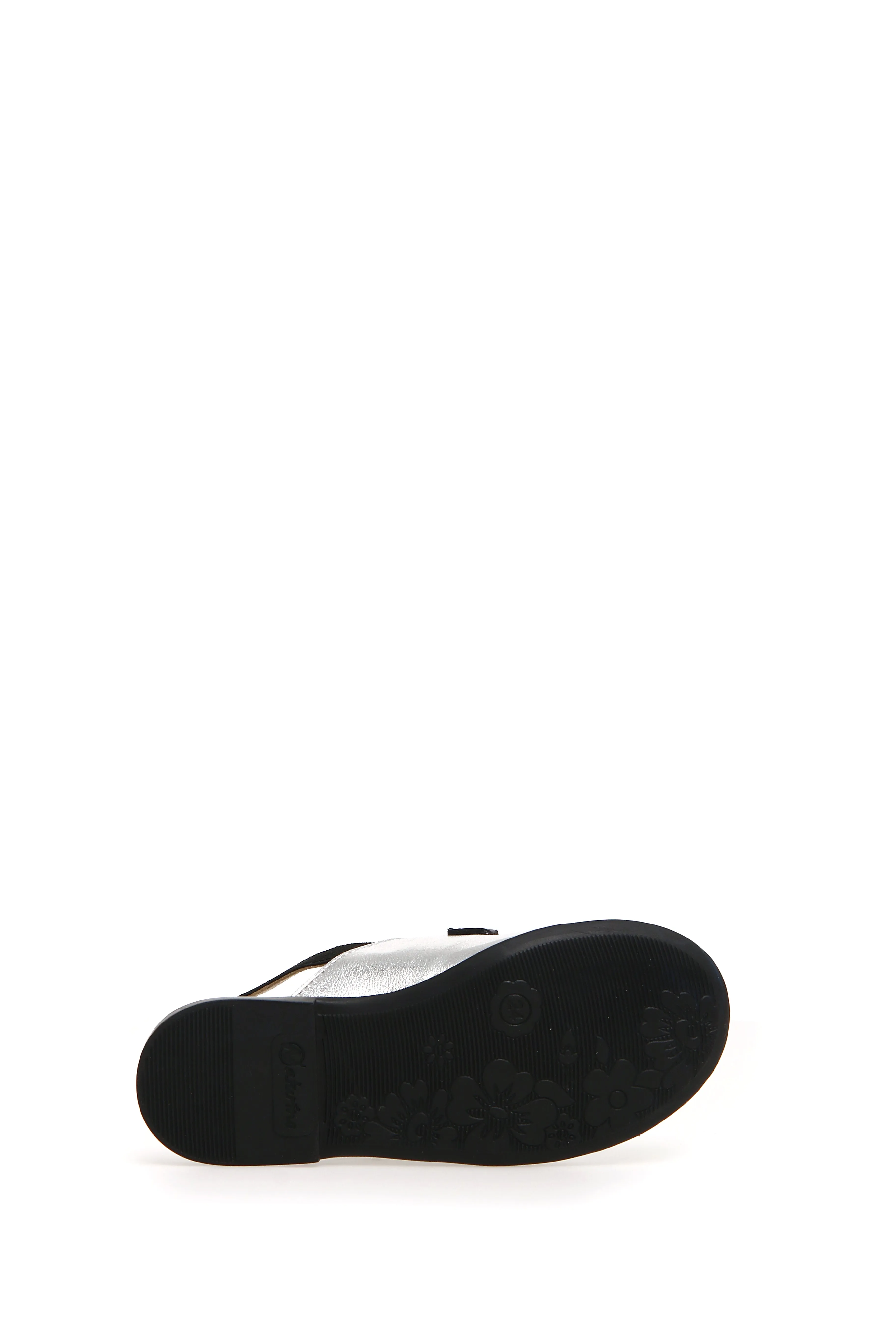 Naturino Girl's Mestre Sling Backs - Silver/Black Travel Joy