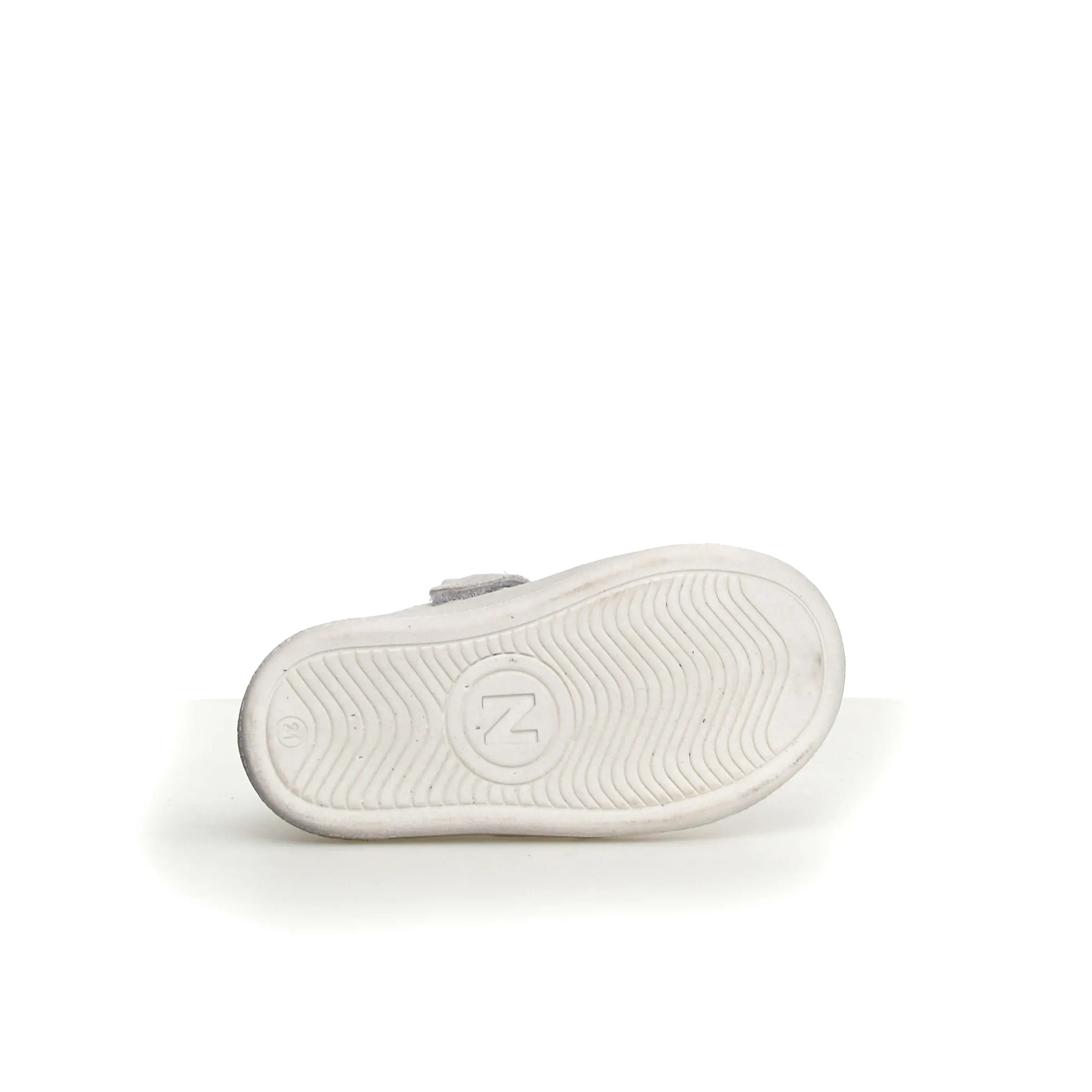 Naturino Girl's Pinn Zip Casual Shoes - White/Pink/Light Green natural feel