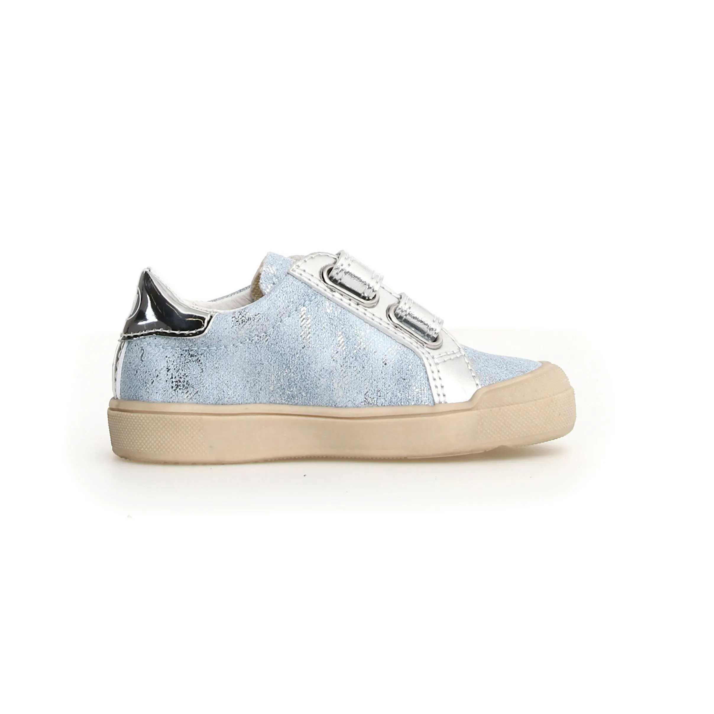 Naturino Girl's Singery Low Vl Casual Shoes - Metallic Dream / Silver daily move