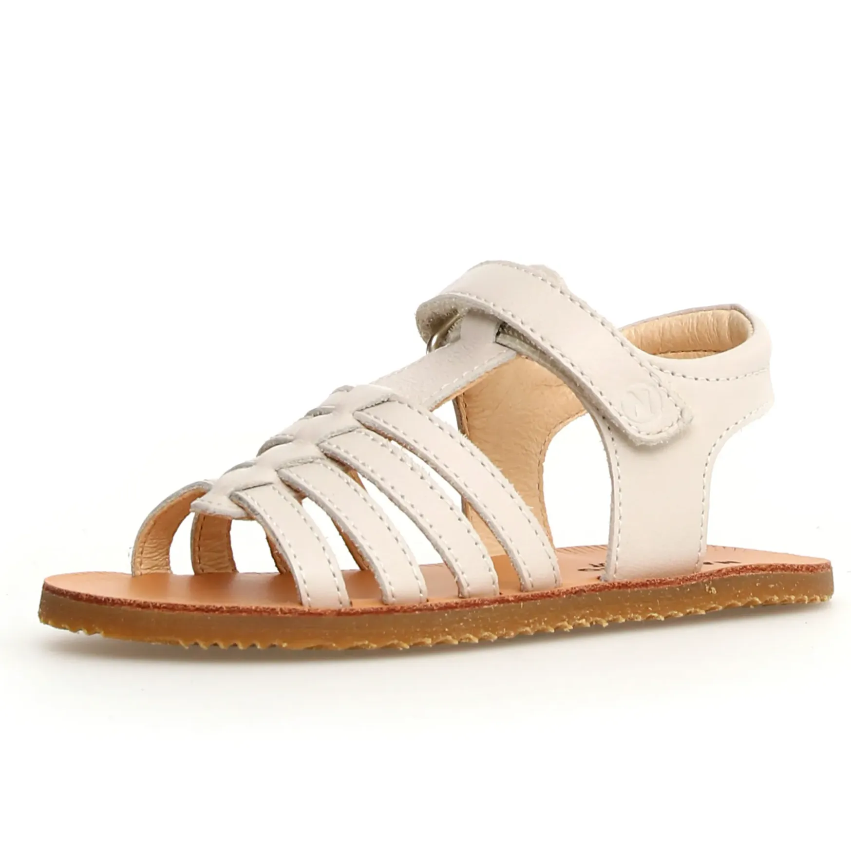 Naturino Girl's Yogis Barefoot Sandals - Milk Chill Walk
