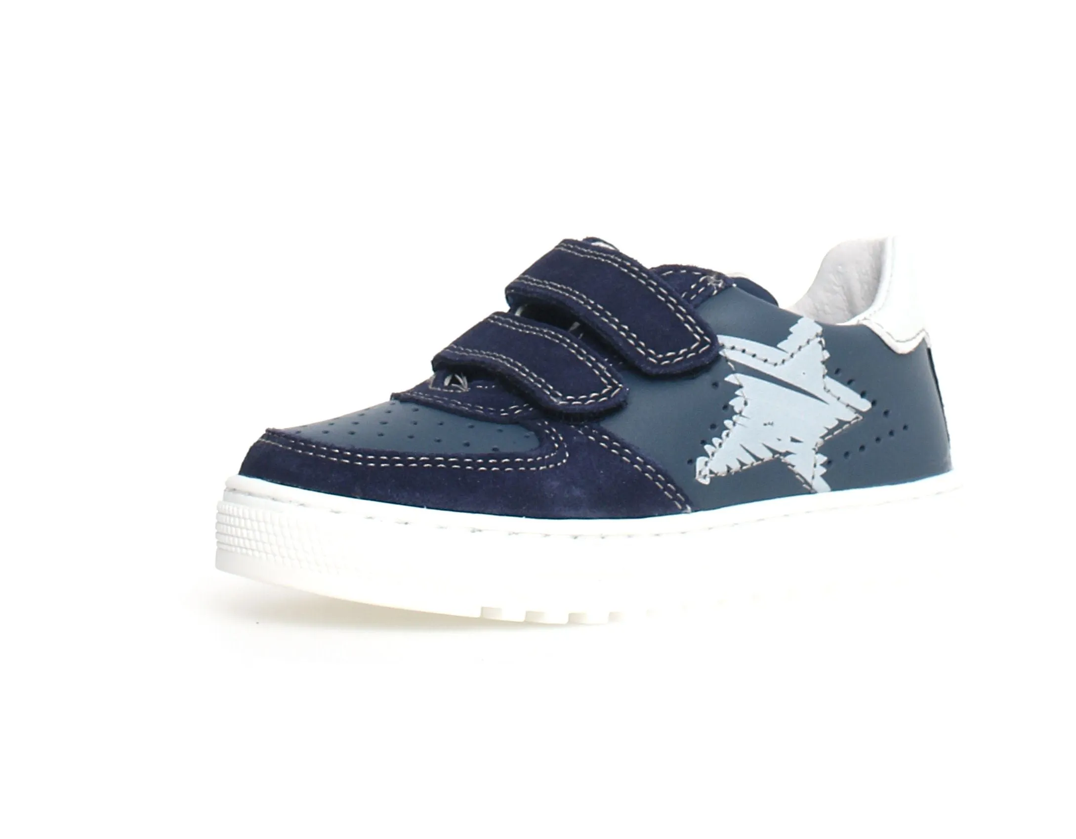 Naturino Hess 2 VL Boy's Sneakers - Navy/White comfort now