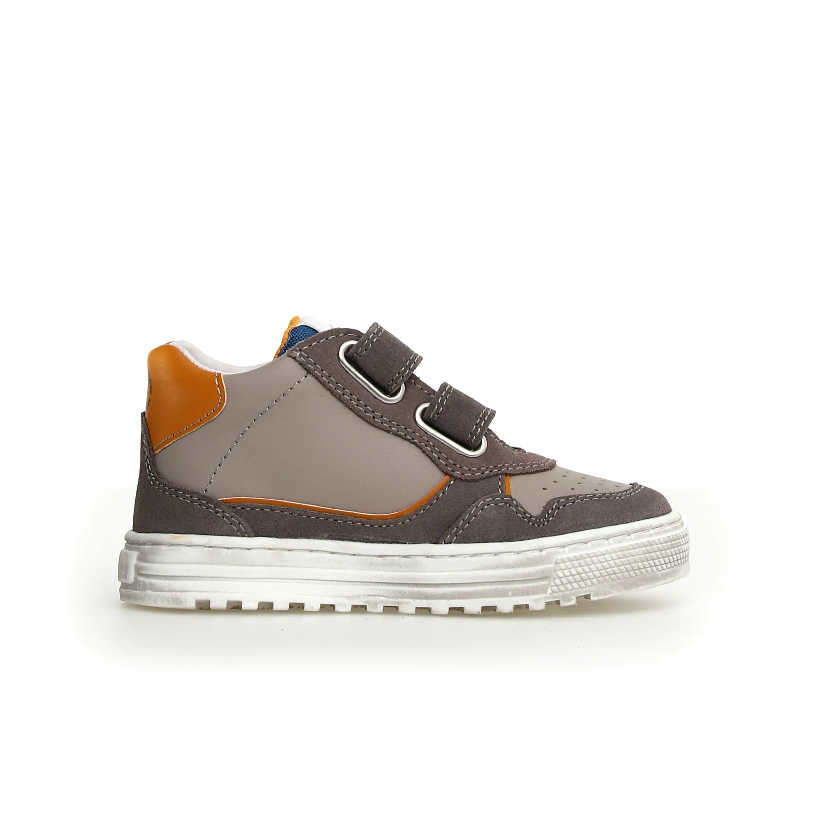 Naturino Hess High 3 Vl Boy's and Girl's Casual Shoes - Anthracite/Dark Grey light pace