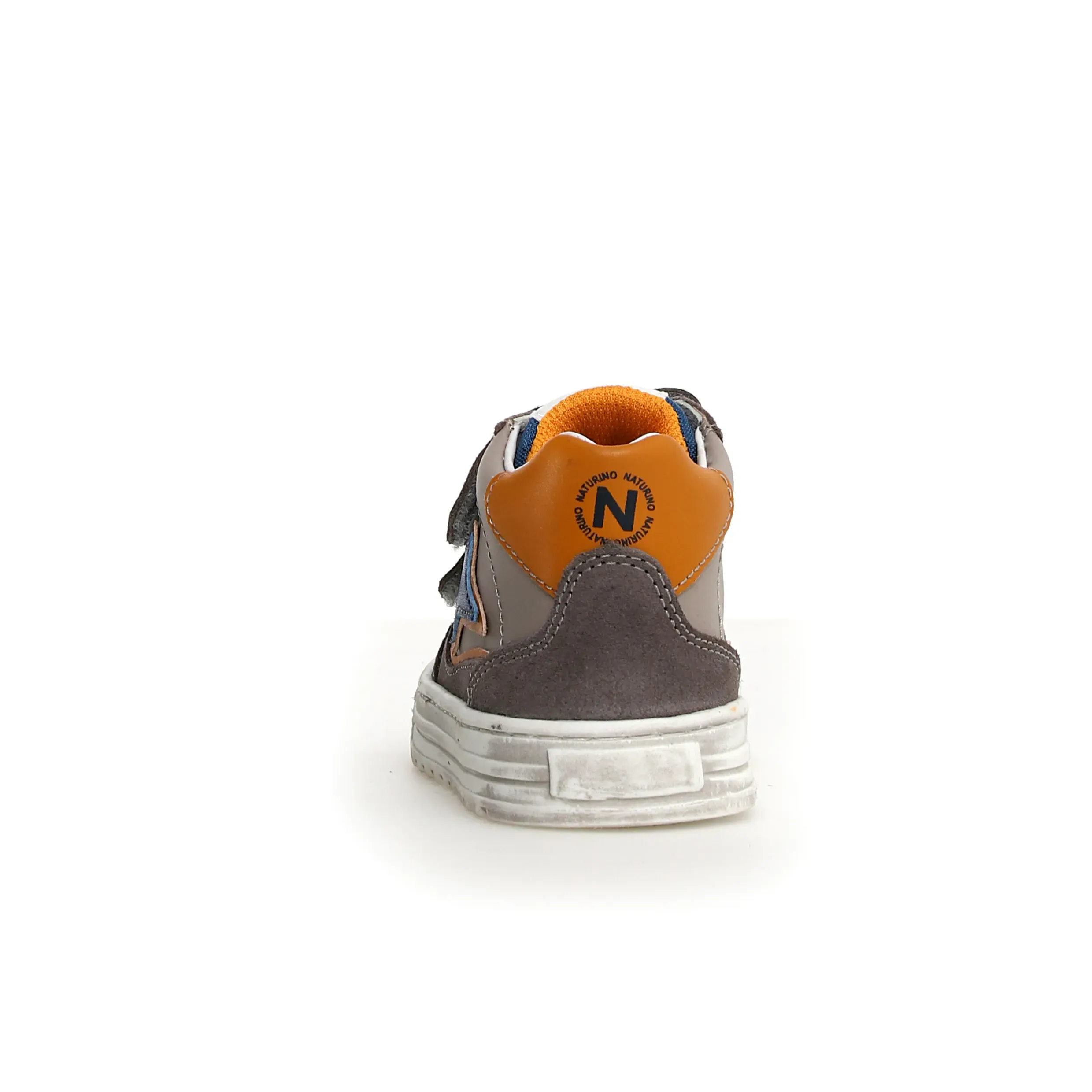Naturino Hess High 3 Vl Boy's and Girl's Casual Shoes - Anthracite/Dark Grey light pace
