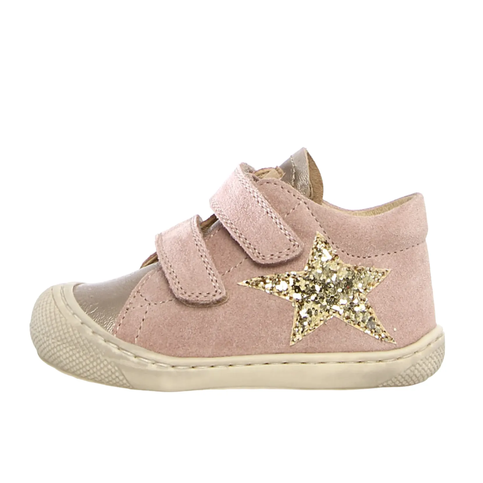 Naturino Kolde Vl Girl's Casual Shoes - Cipria/Platinum no tie