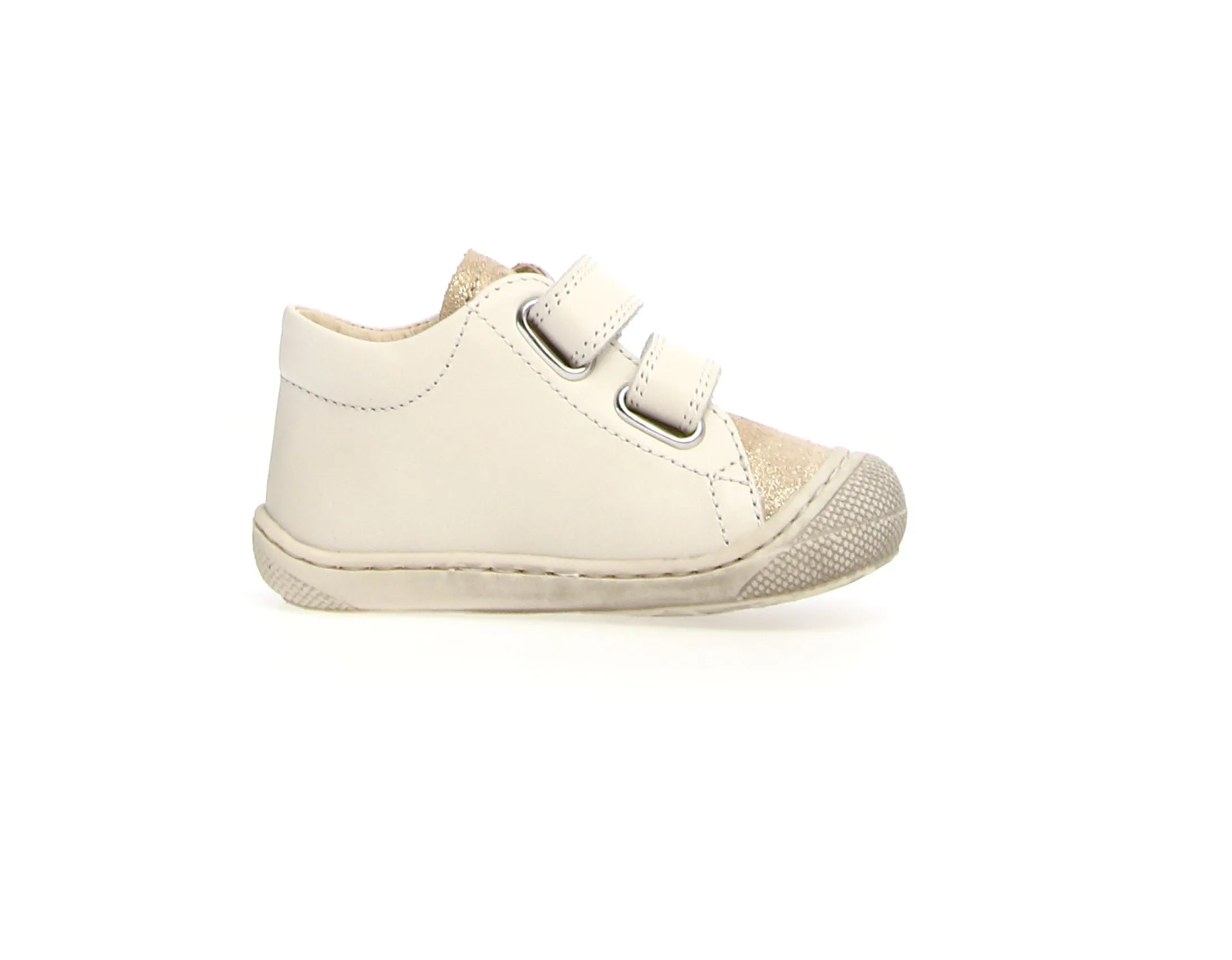 Naturino Kolde VL Girl's Casual Shoes - Platinum/Milk fit ease