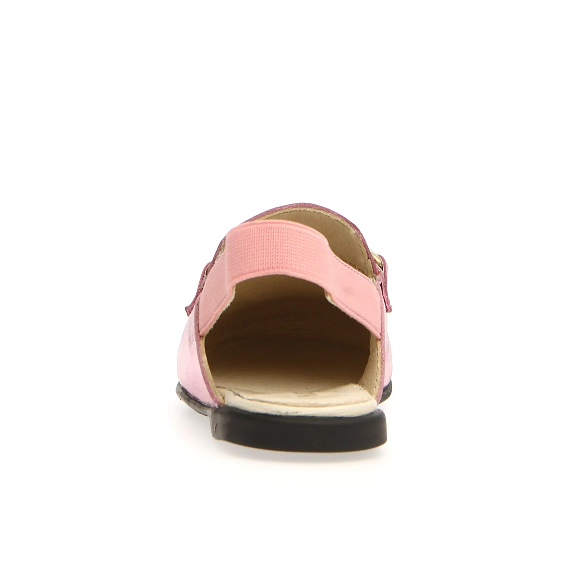 Naturino Mestre Girl's Dress Shoes - Metallic Pink/Elastic Pink pure line