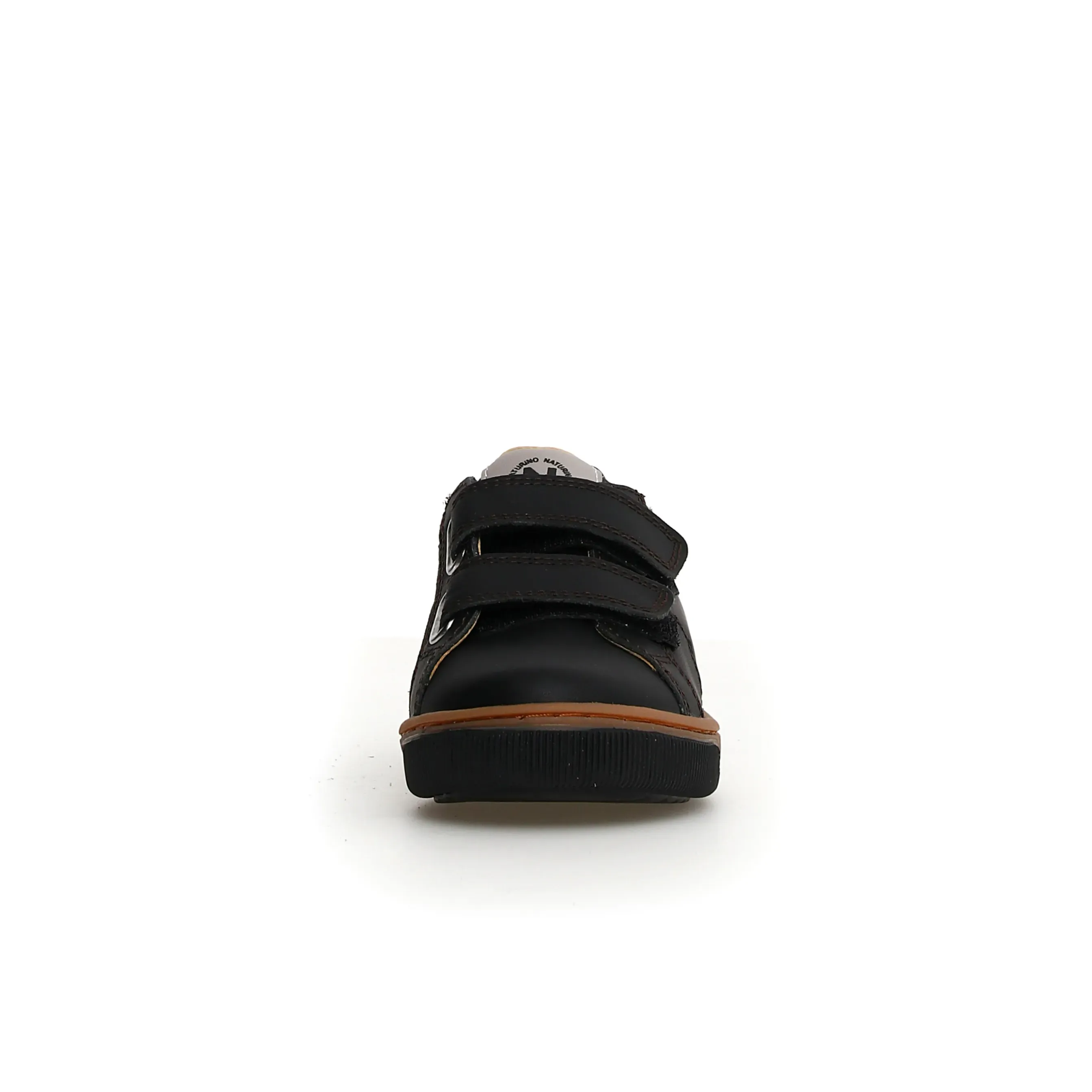 Naturino Minds Vl Boy's and Girl's Casual Shoes - Black/Dark Brown vibe path