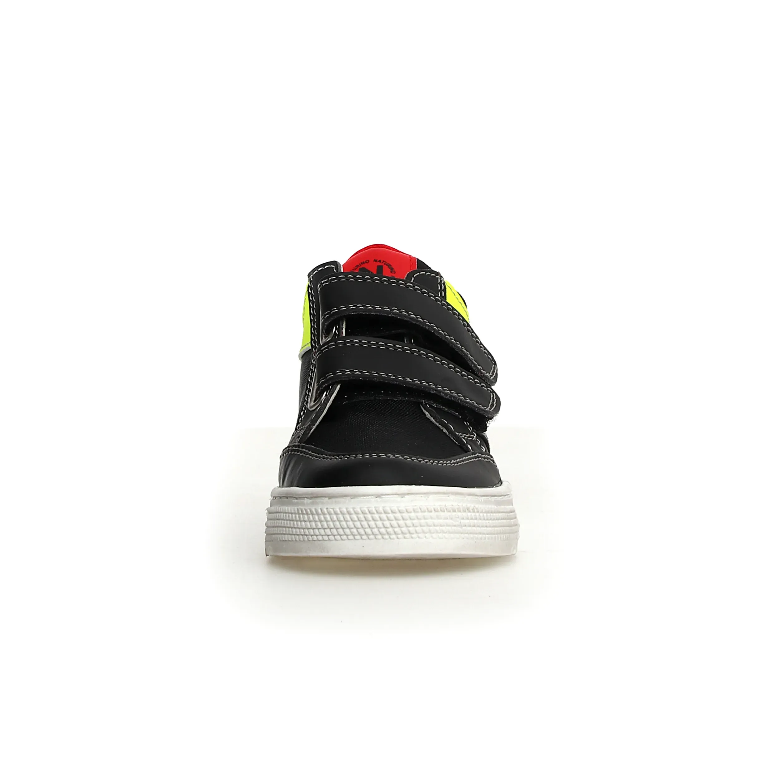 Naturino Mizar Vl Barefoot Boy's and Girl's Casual Shoes - Black/Yellow Fluo cool twist