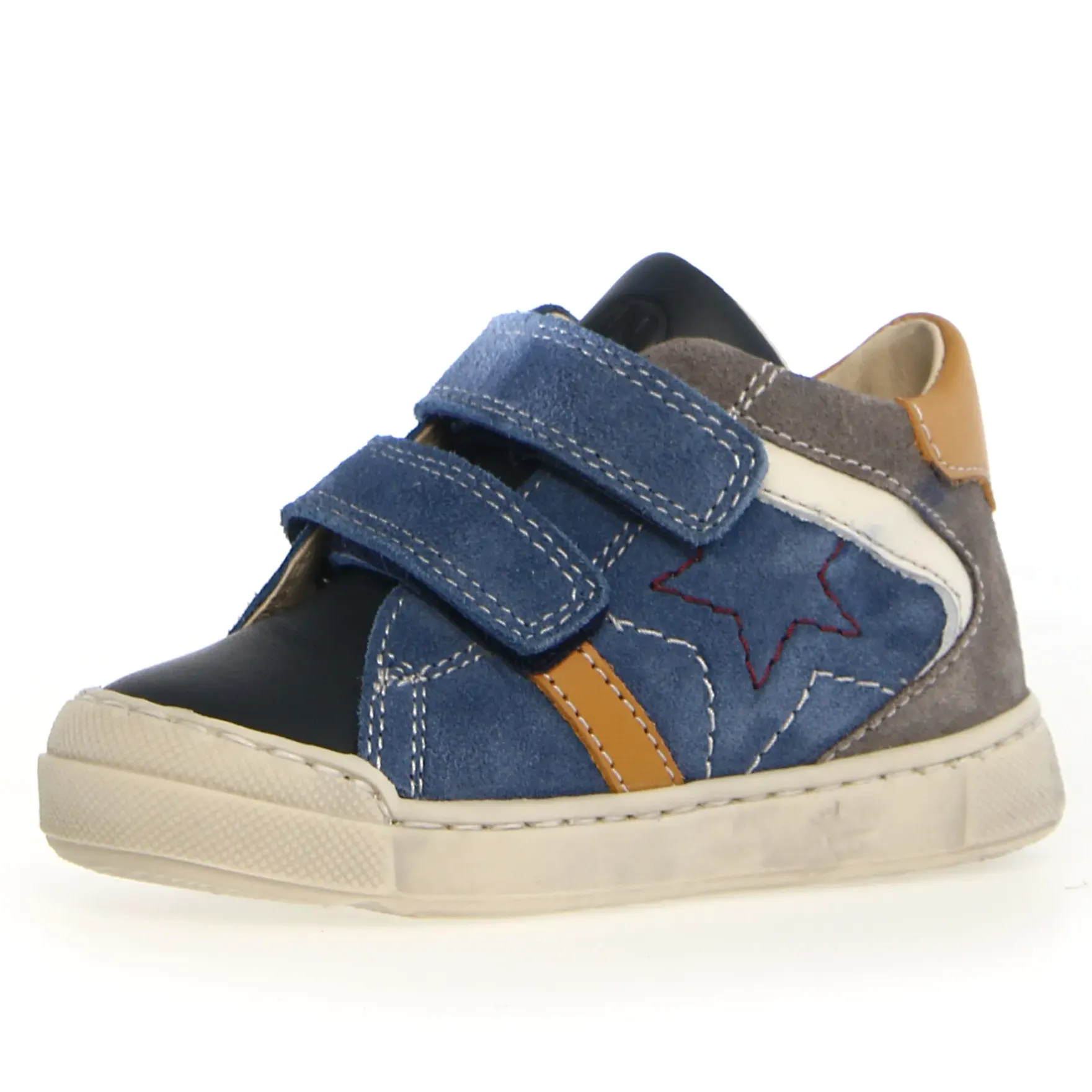 Naturino Nerys Vl Boy's Casual Shoes - Navy/Azure/Dark Grey daily wear