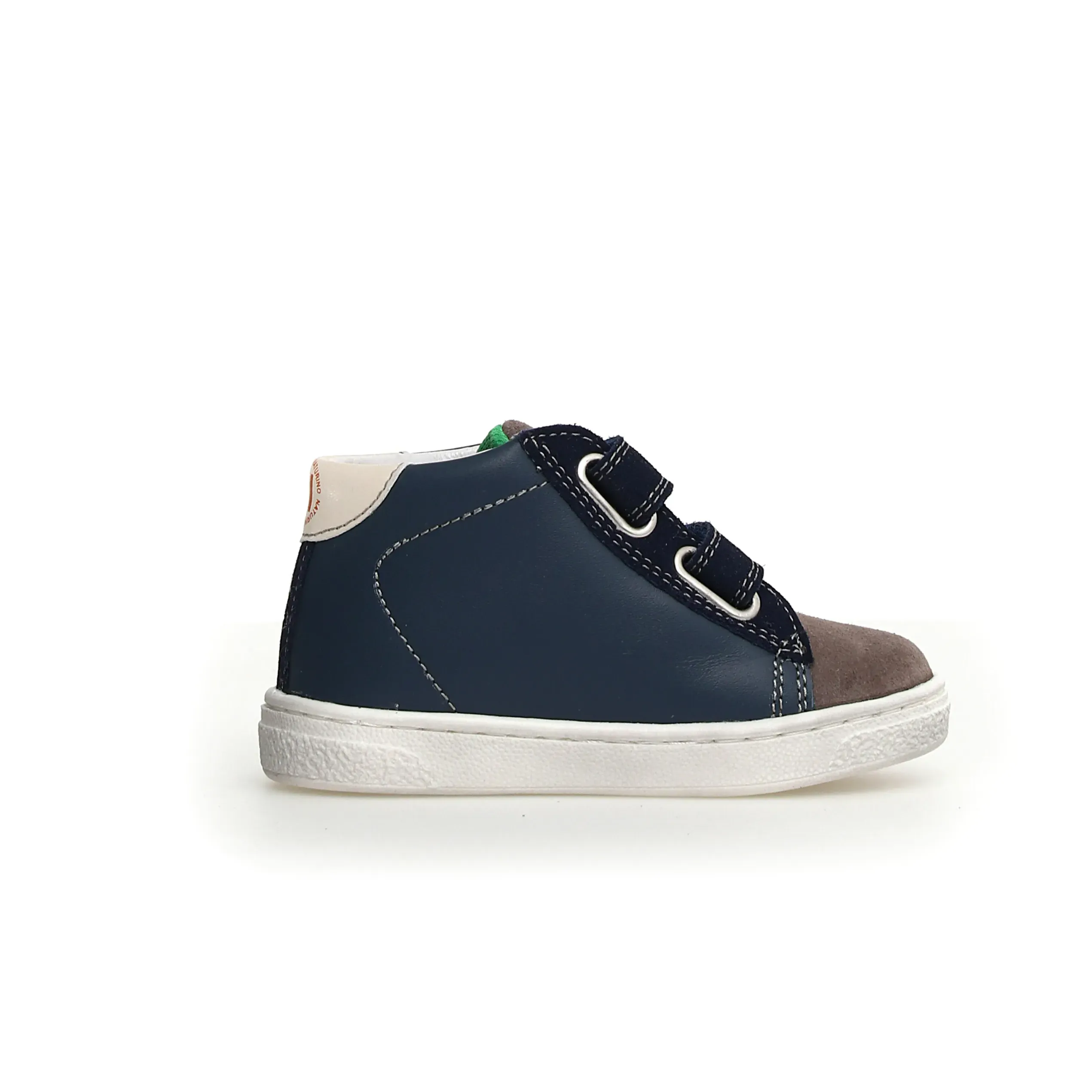 Naturino Pinn High VI Boy's Casual Shoes - Dark Grey/Navy simple feel