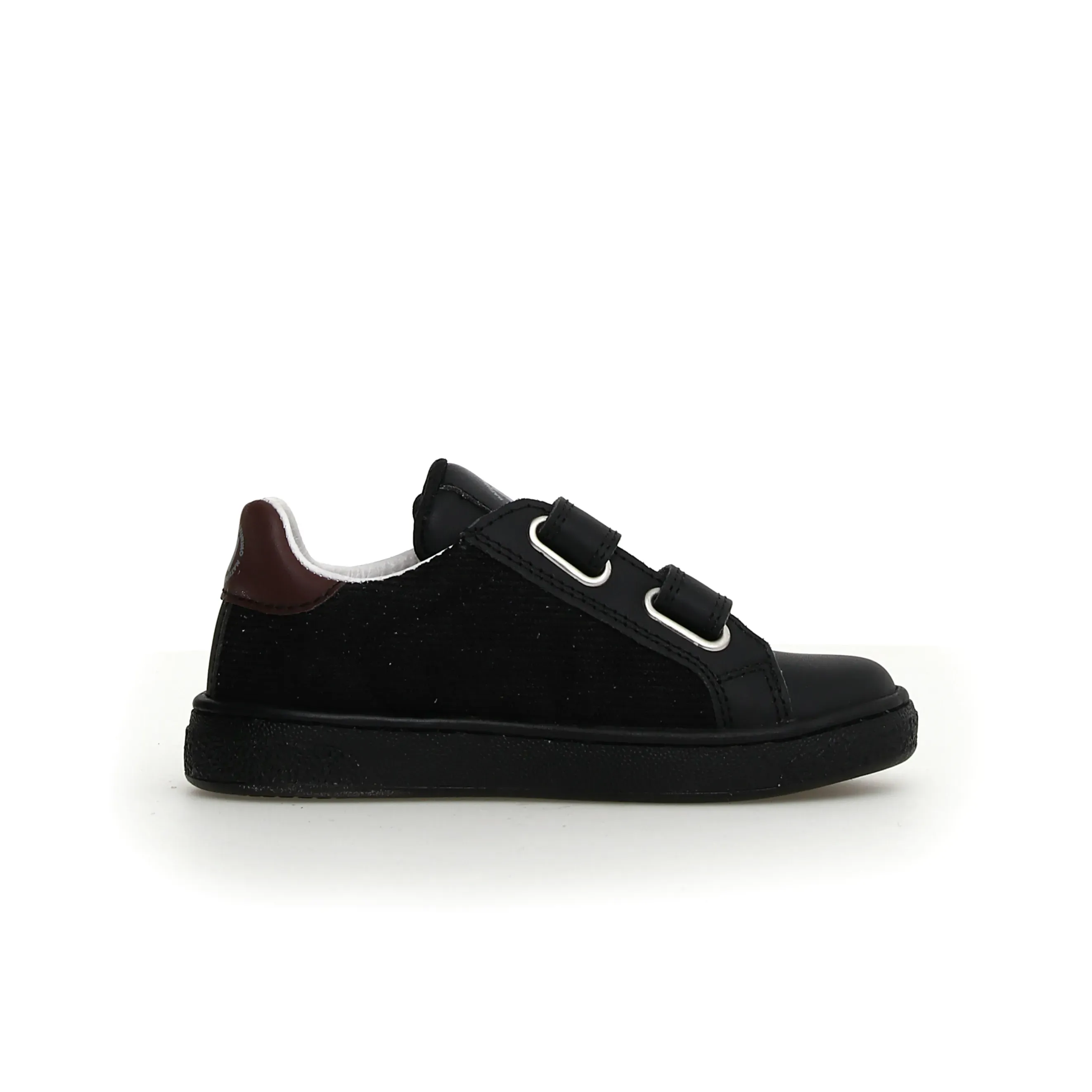 Naturino Pinn VI Boy's and Girl's Casual Shoes - Black/Dark Brown mild look