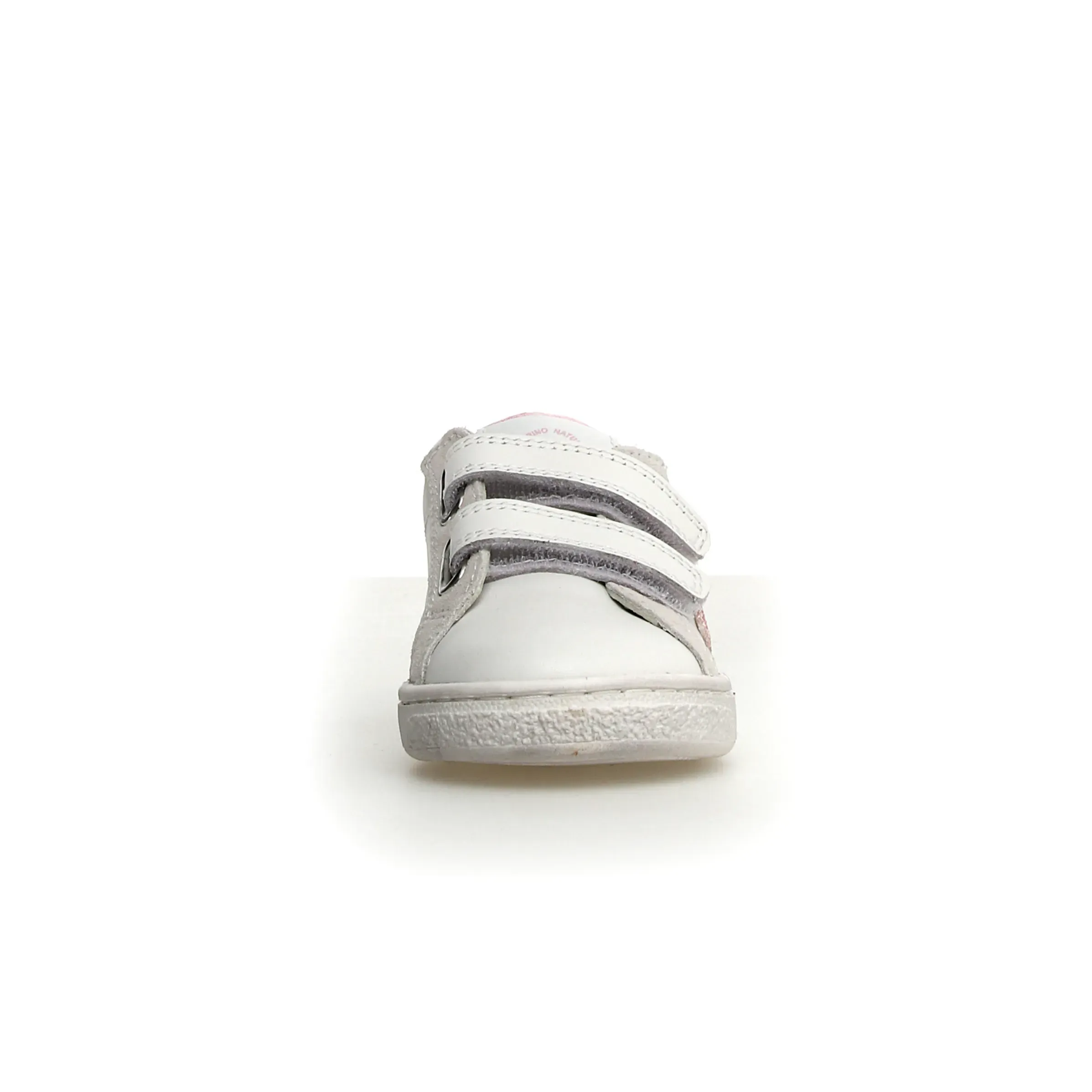 Naturino Pinn Vl Girl's Casual Shoes - White/Pink/Light Green cool feet