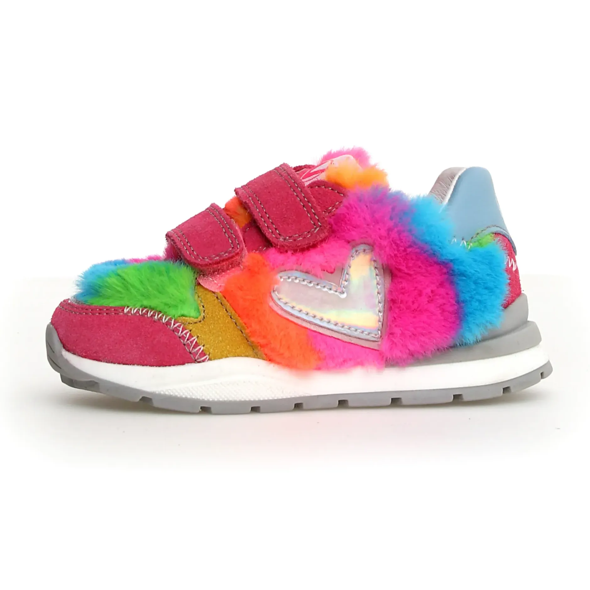Naturino Quelly Vl Girl's Casual Shoes - Flamingo/Yellow/Multi trend touch