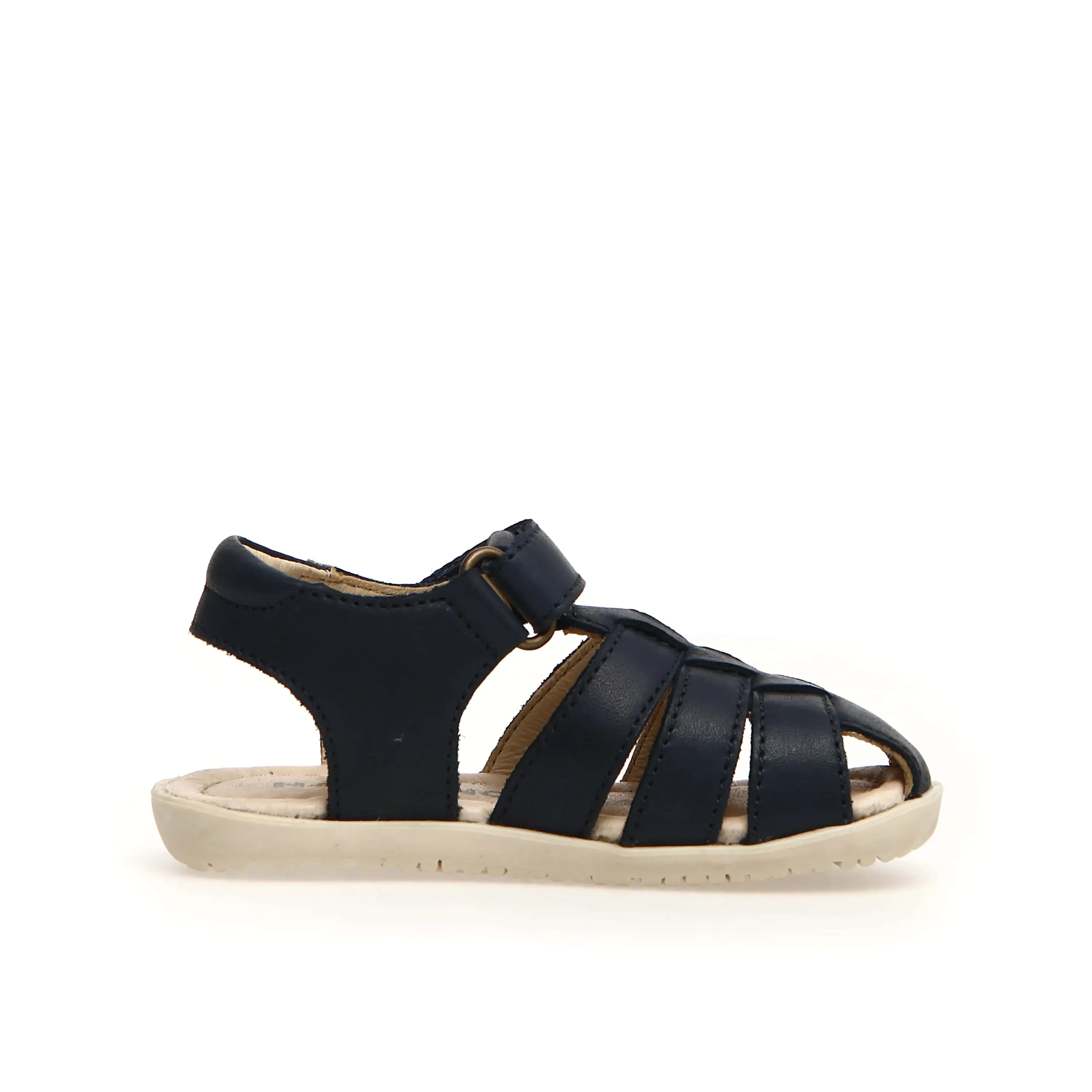 Naturino Squist Boy's and Girl's Sandals - Bone Navy Calm Fit