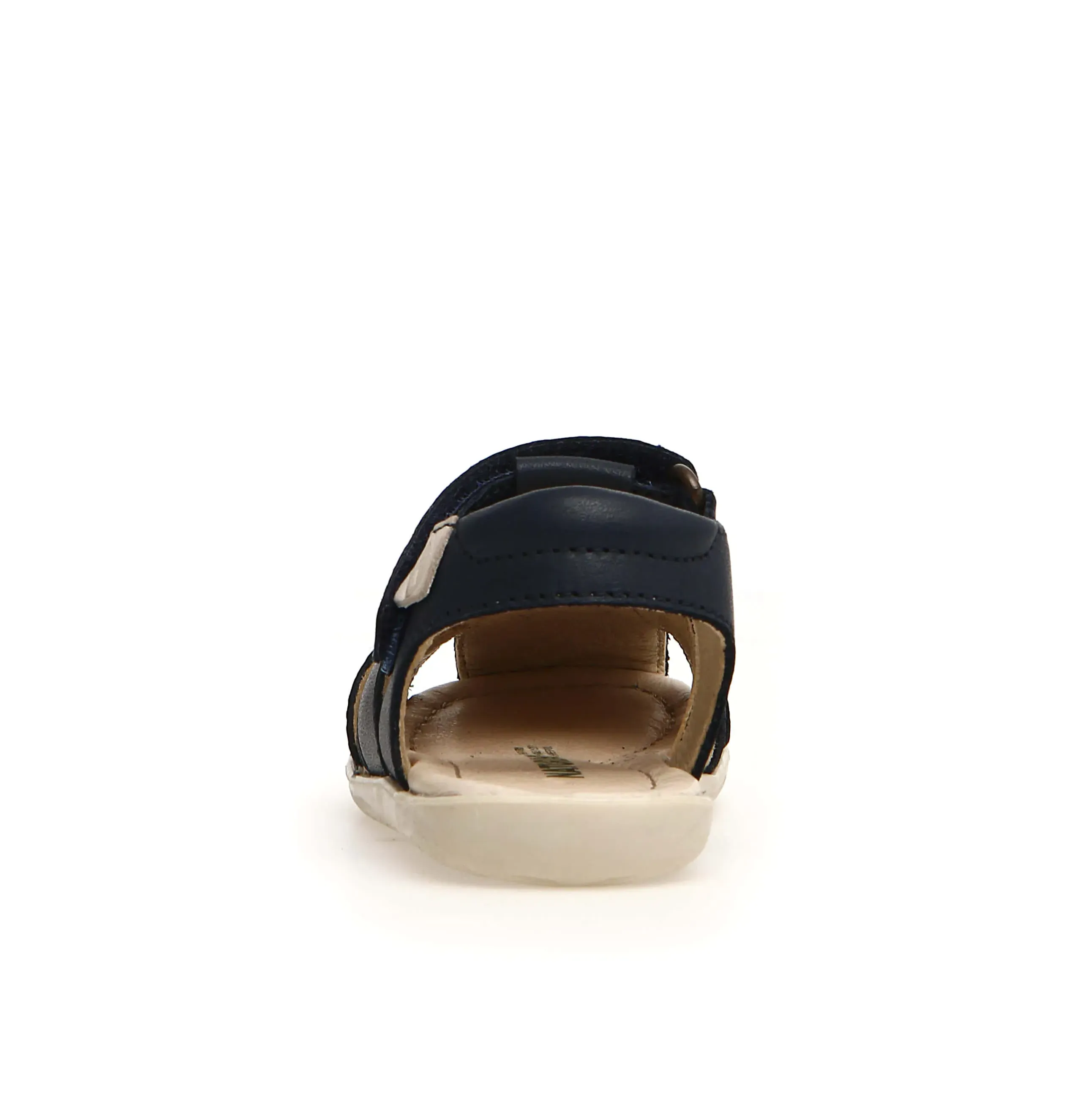 Naturino Squist Boy's and Girl's Sandals - Bone Navy Breezy Steps